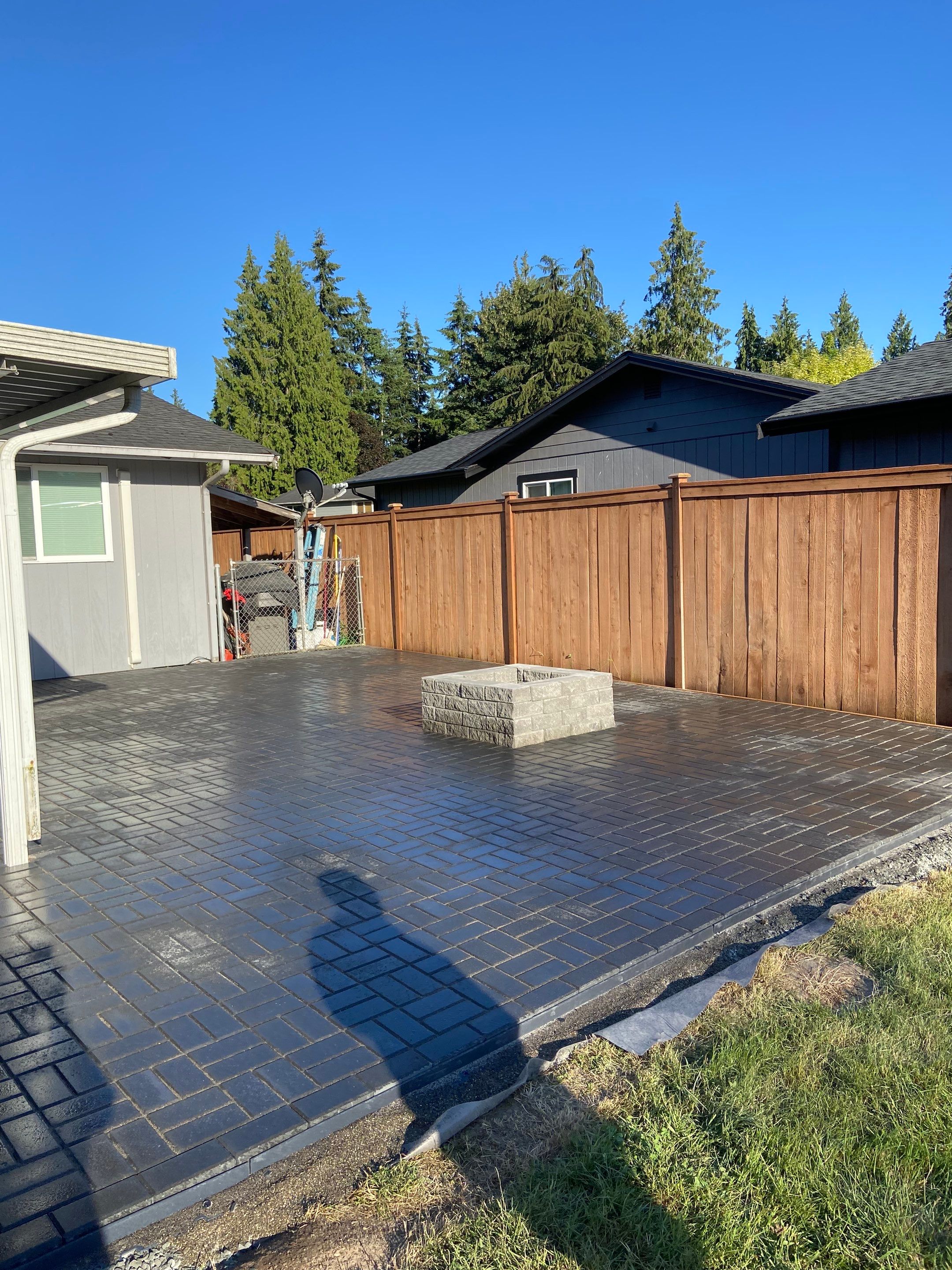 Connie G. Pavers Patio and Gravel Driveway by Jireh Asphalt & Concrete Inc 