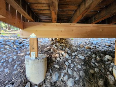Deck Beam Replacement/Water damage Repair
