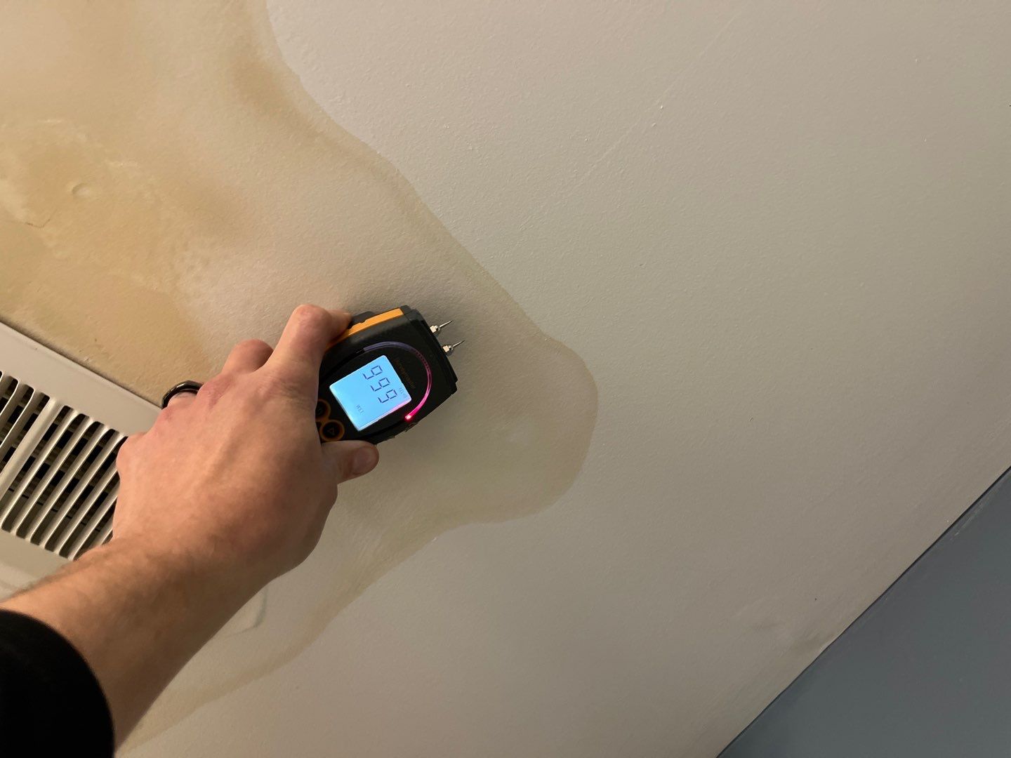 Interior Water Damage Affecting the Garage and Kitchen  by ANR Restoration