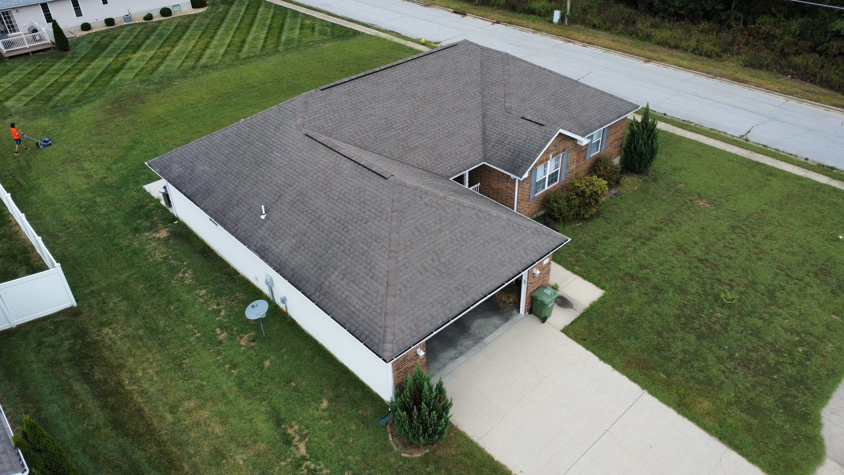 Residential Roofing & Siding Replacement - Atlas Pinnacle Pristine Shingle in the color Black Shadow  by Titan Commercial & Residential Roofing 