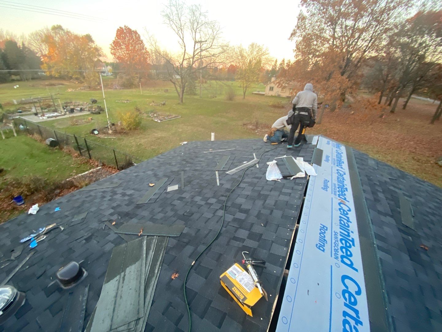 Roof Replacement using CertainTeed Landmark Pro by 180 Contractors