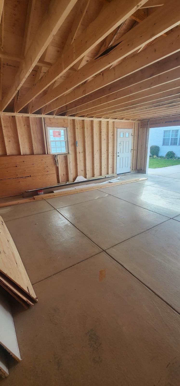 Garage And Concrete by Ivy Lea Construction