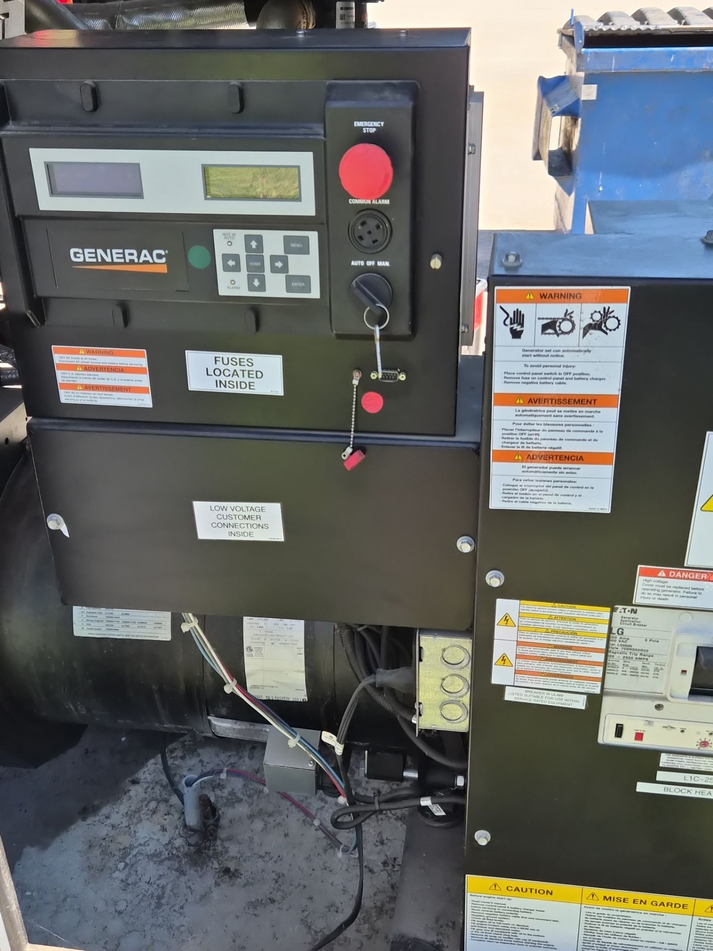 Generac Industrial Power Generator Preventative Maintenance in Conroe, Texas by GenTex Elite Services