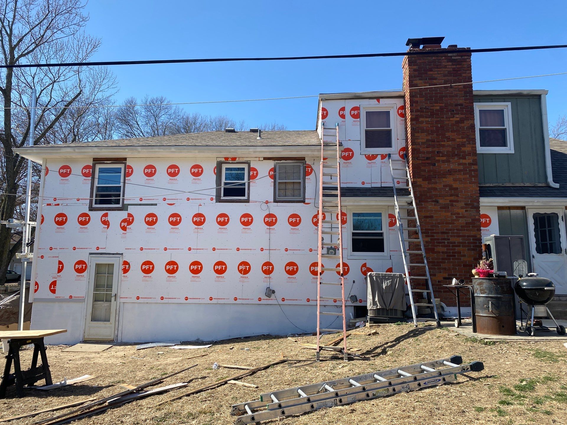 Installed New Vinyl Siding by EEC Windows, Siding & Roofing