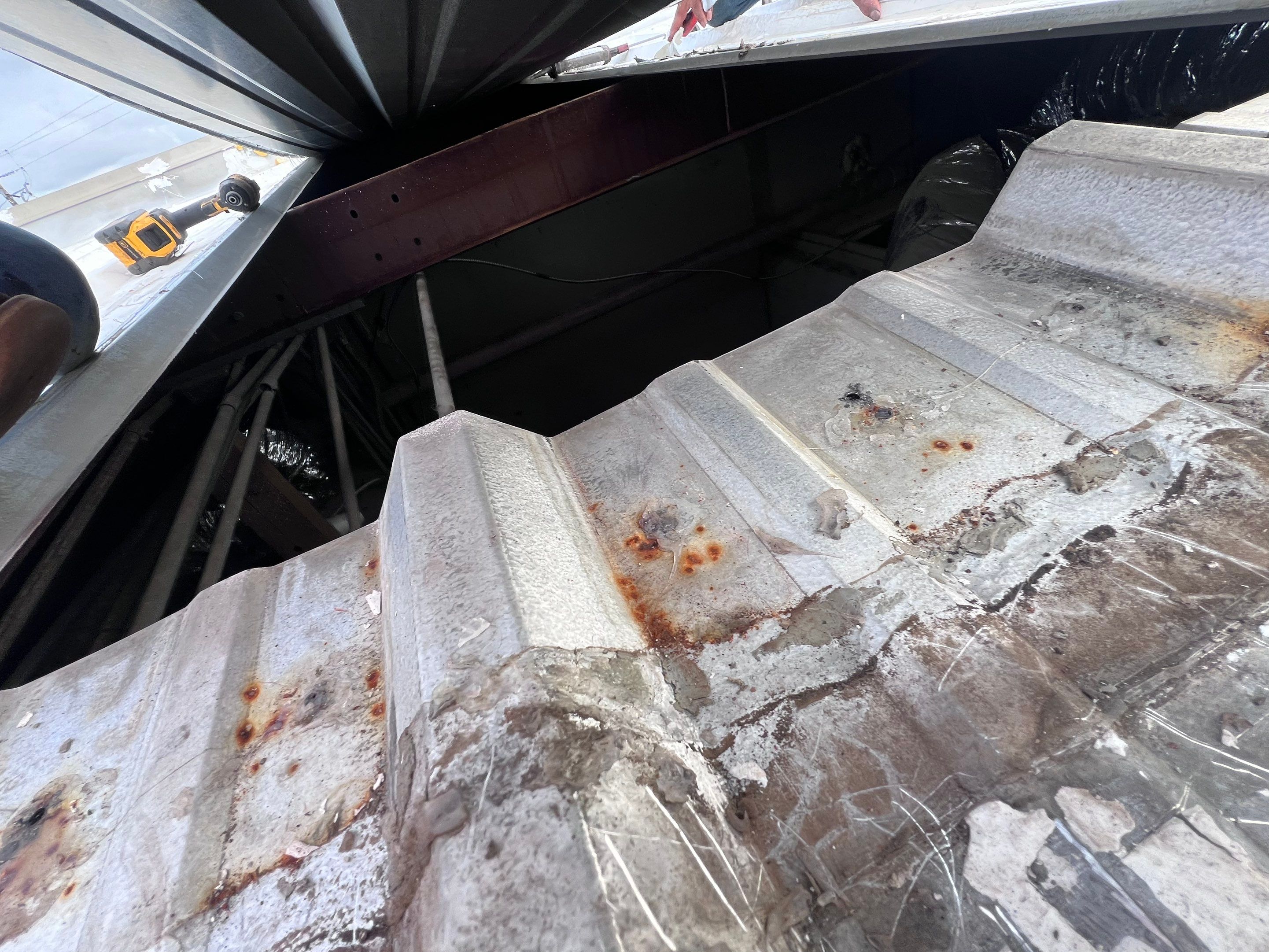 Commercial Roofing Repair using Metal by Roof Repair Company