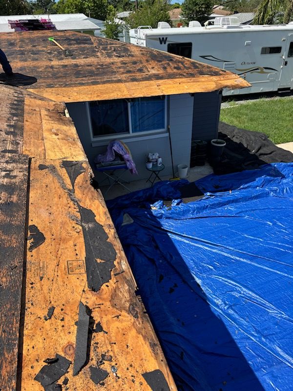 Project in St. Petersburg 33702 by Mitchell Roofing Company LLC 
