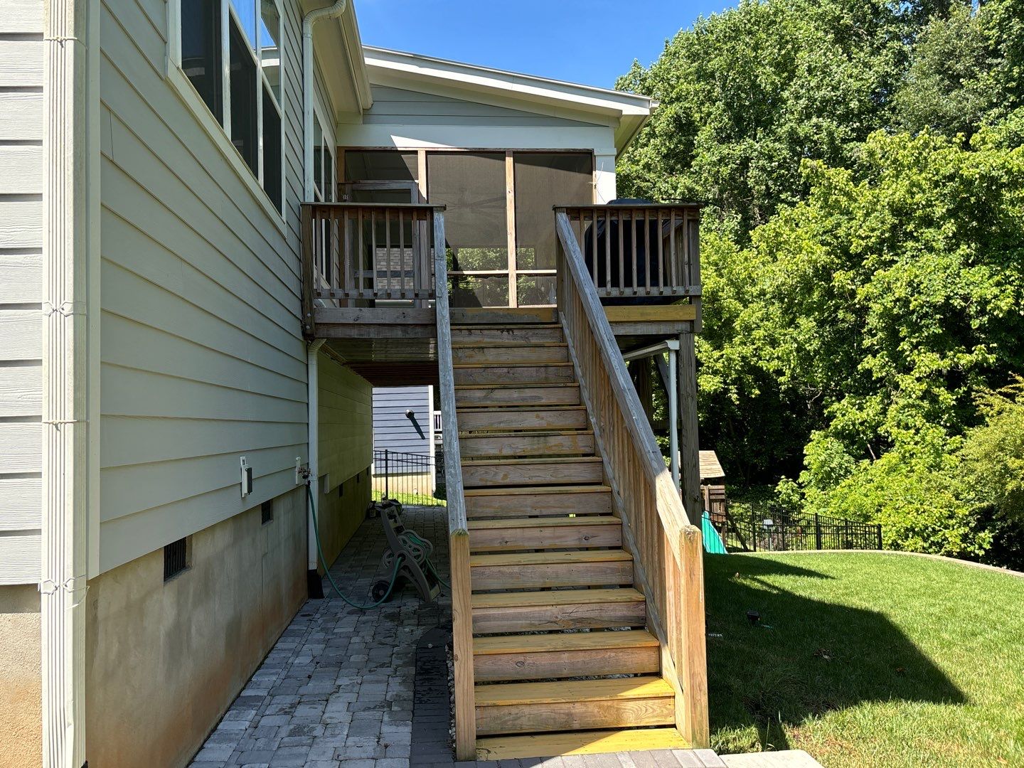 Weathered Deck using Wood Sealant by DuraSeal