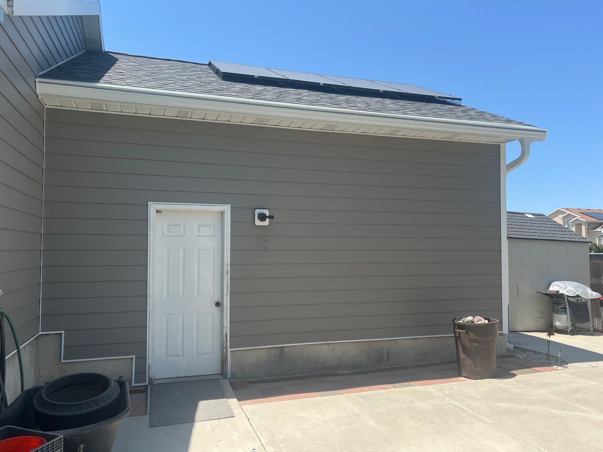 Project in Salt Lake City by Emerald Gotcha Gutters 