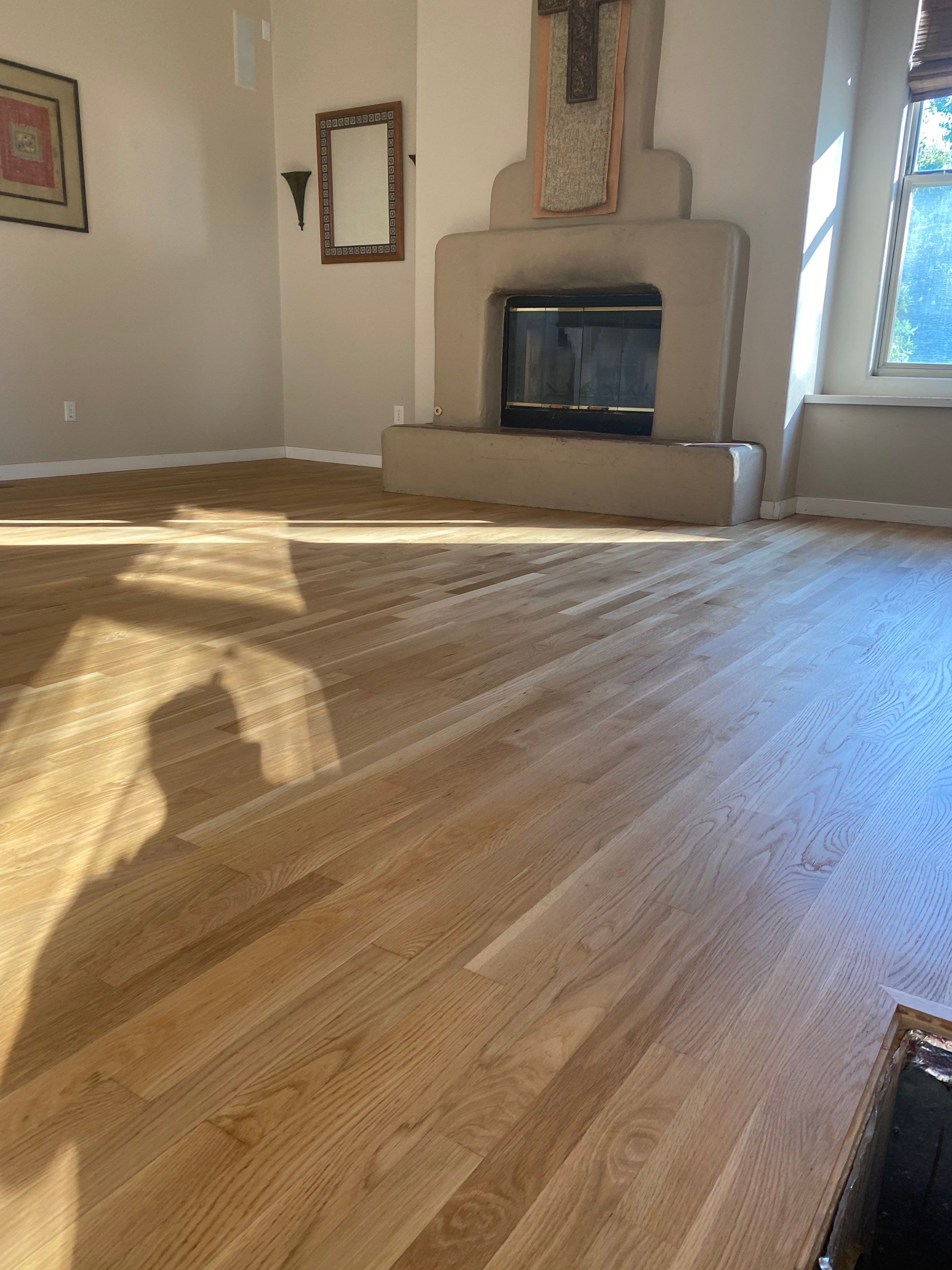 Red Oak Finish and Restore by Footprints Floors South Sacramento