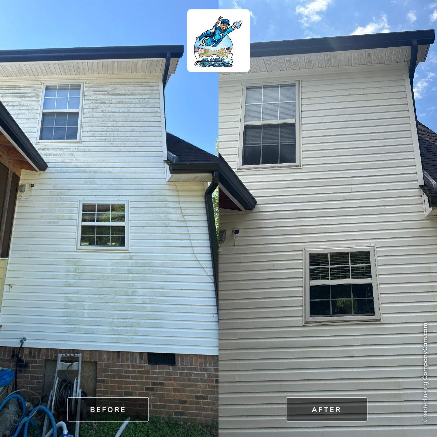 Nick & Ashleys House by Mr. Mister Power Washing
