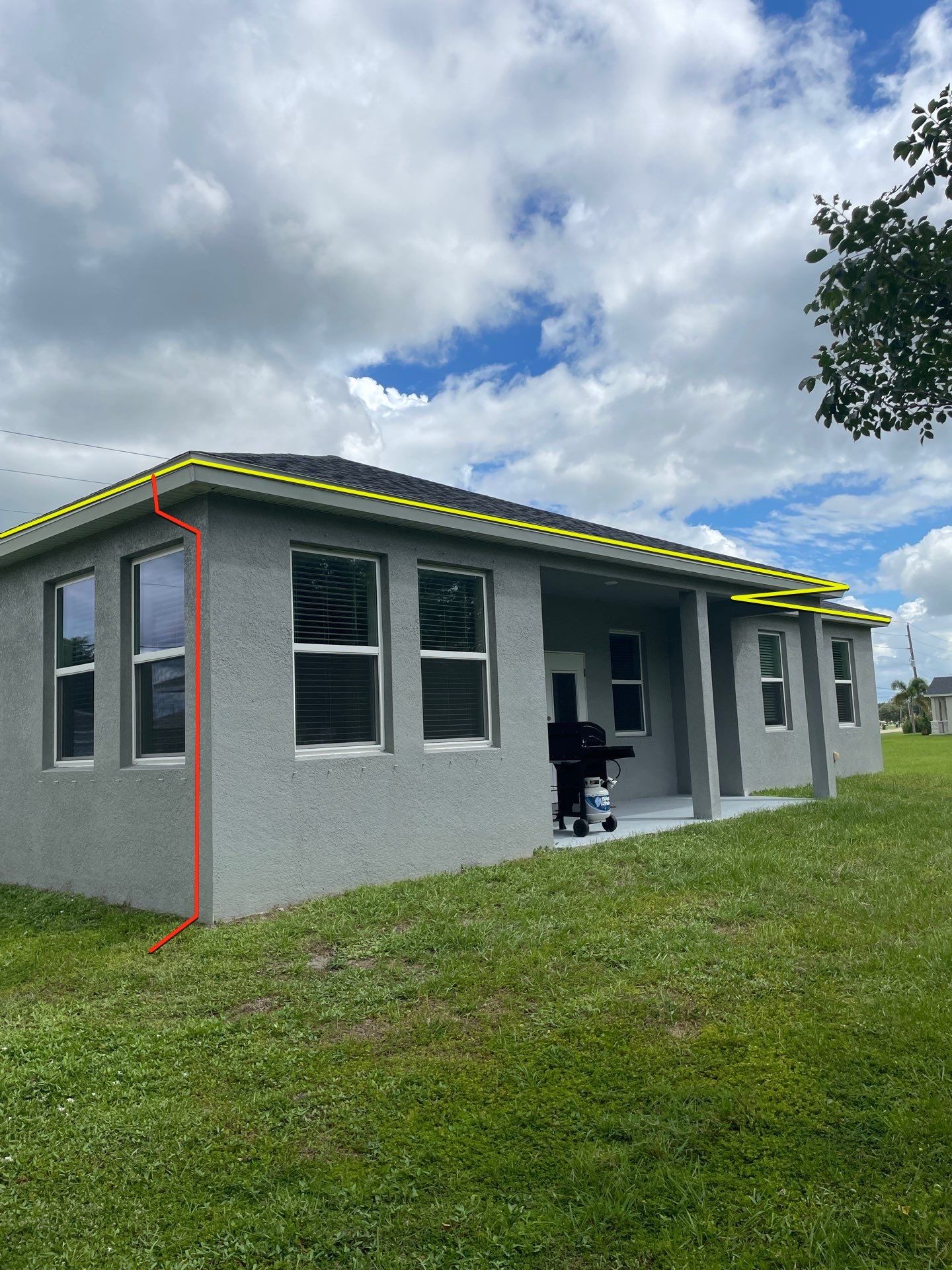 6-inch K-style Seamless Gutters in Punta Gorda FL by Gutter Professors