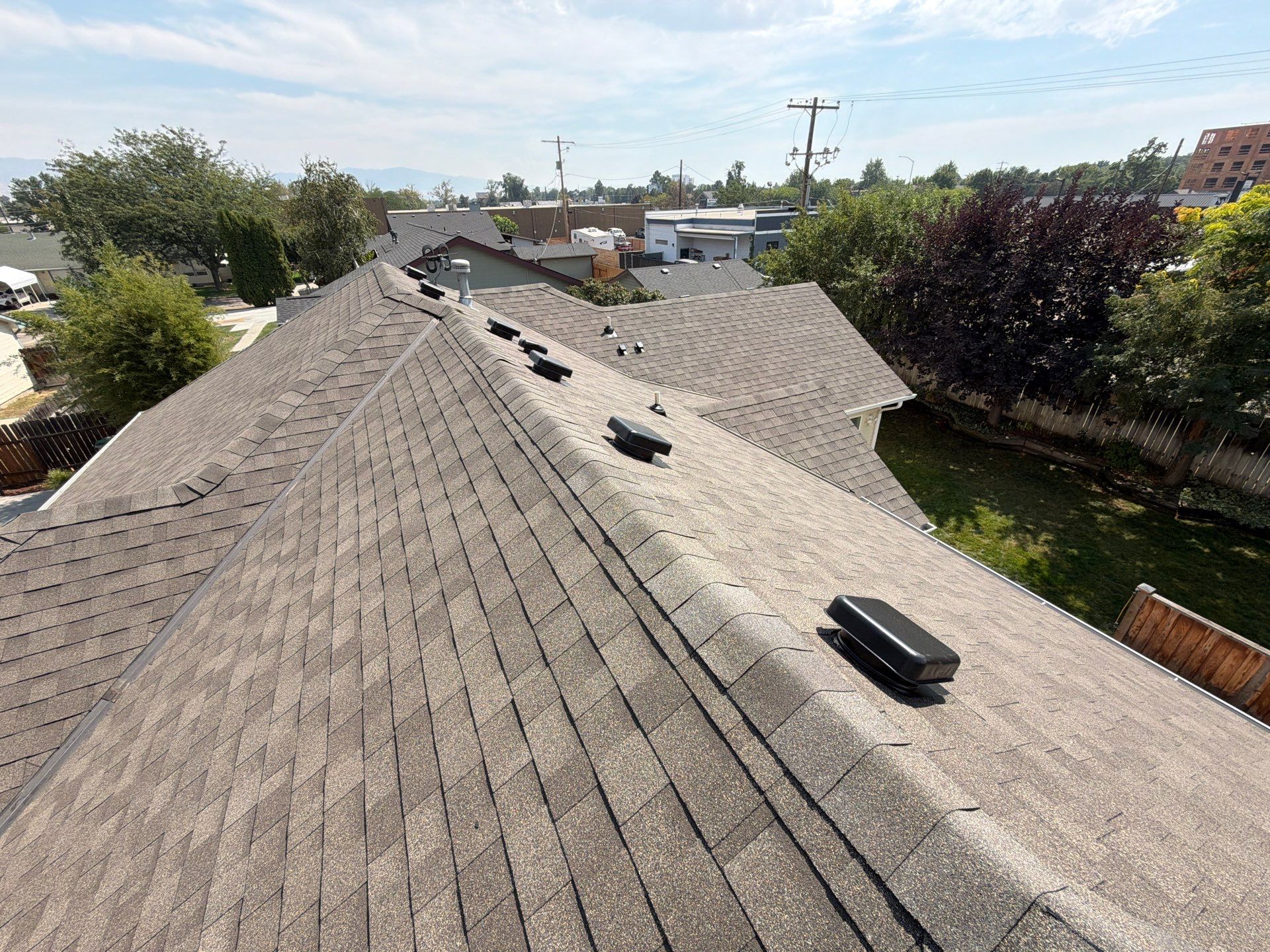 Residential Roof Replacement and Decking Repair in Boise by Olive Roofing