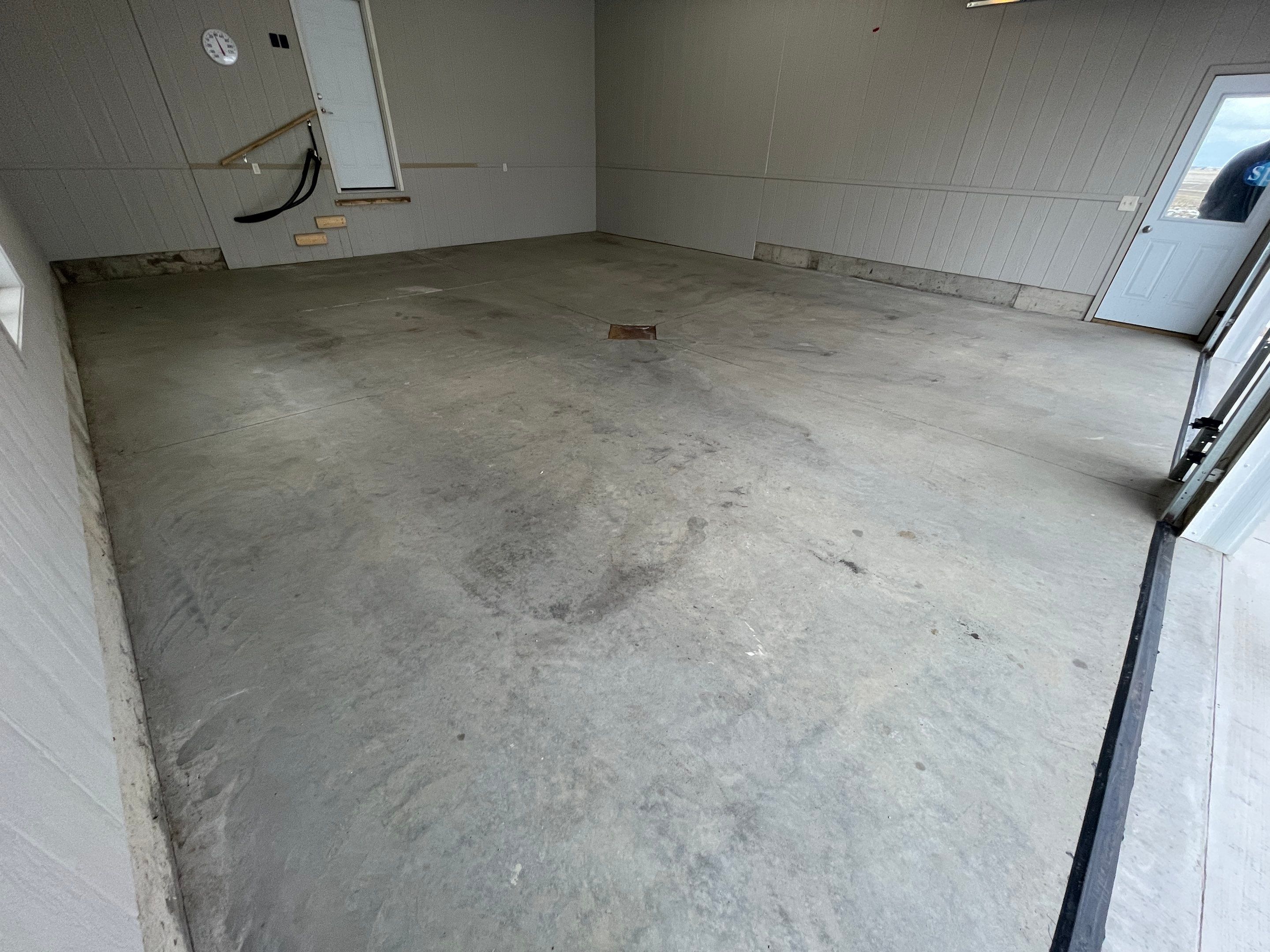 Garage using Slate Stone by Select Painting, Coatings & Garage Cabinets