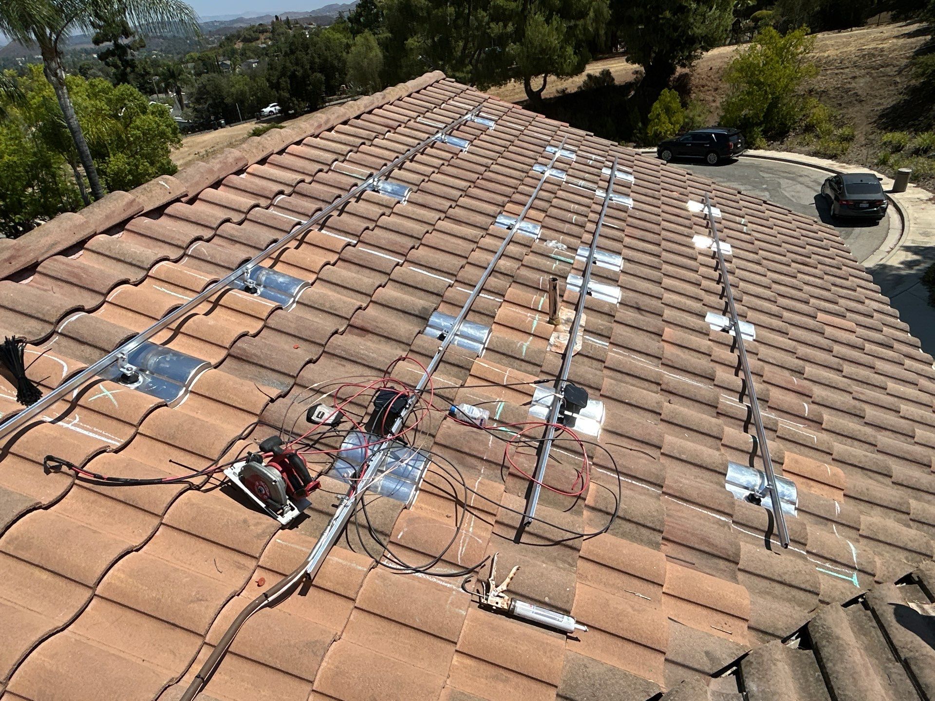 Tesla Powerwall and REC Solar Panel Installation in Thousand Oaks by AWS Solar