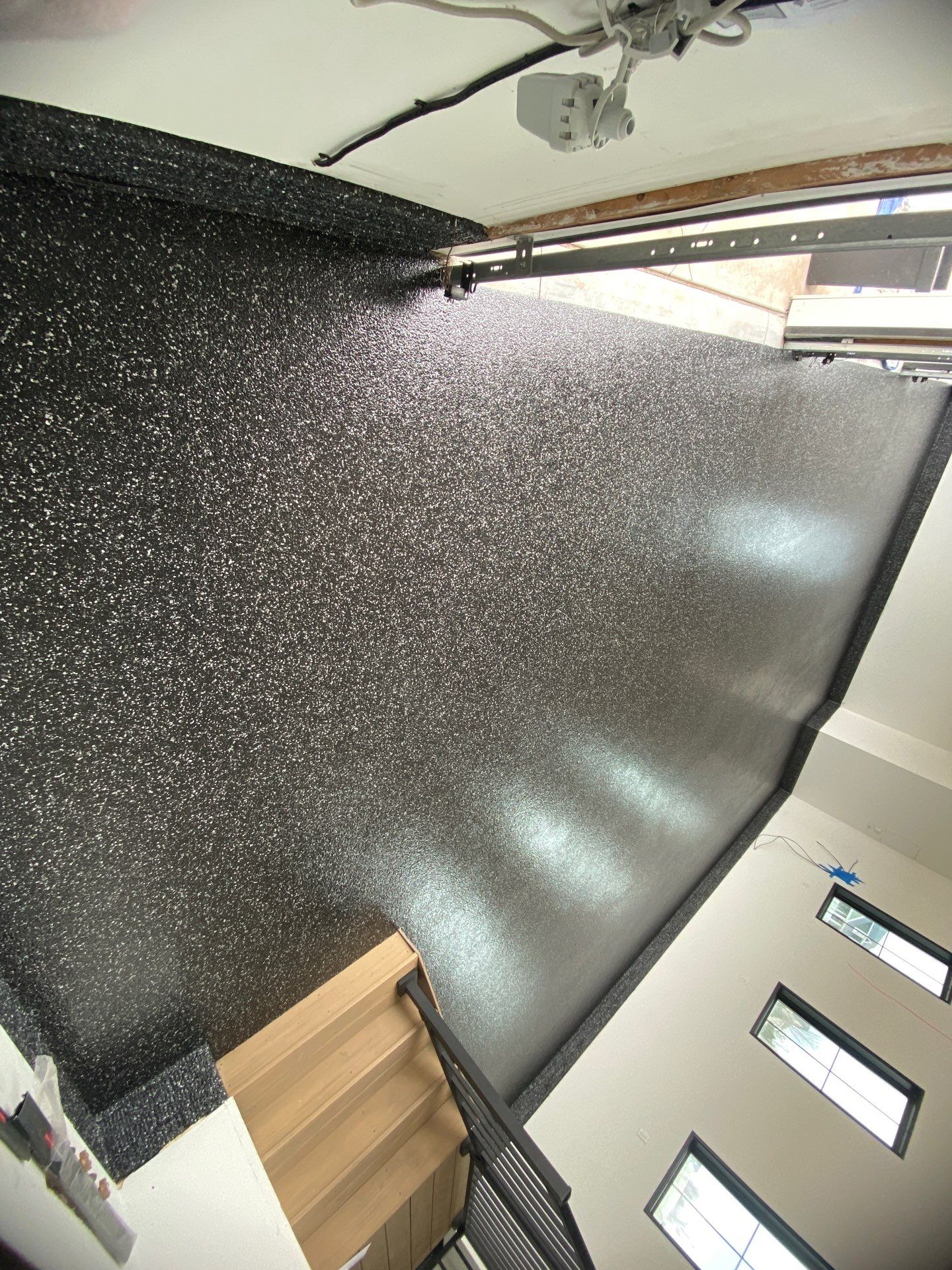 Midnight Metallic Black by Granite Garage Floors