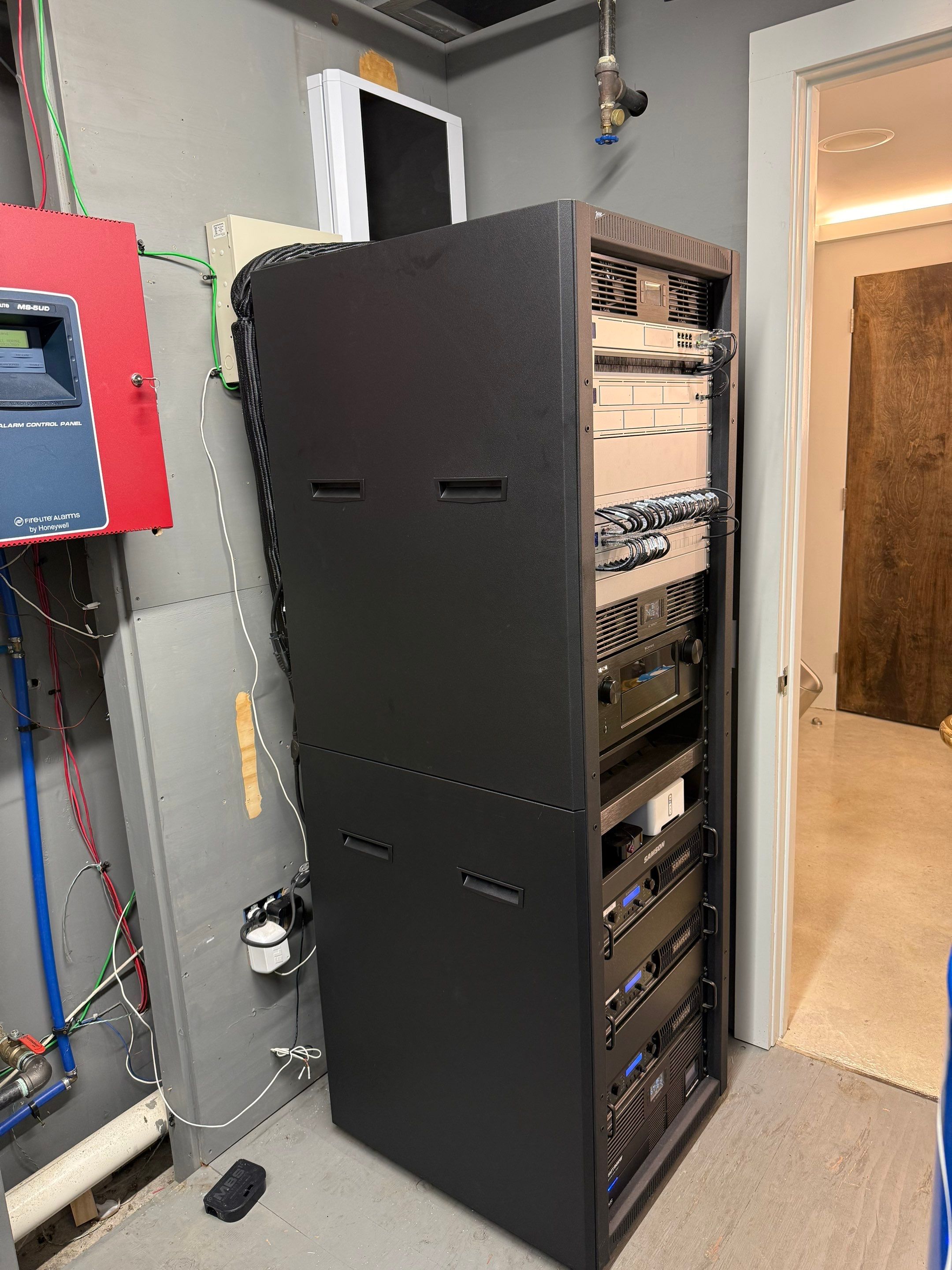 Rack Rebuild, Network & Surveillance Upgrade by Tailored Tech Inc