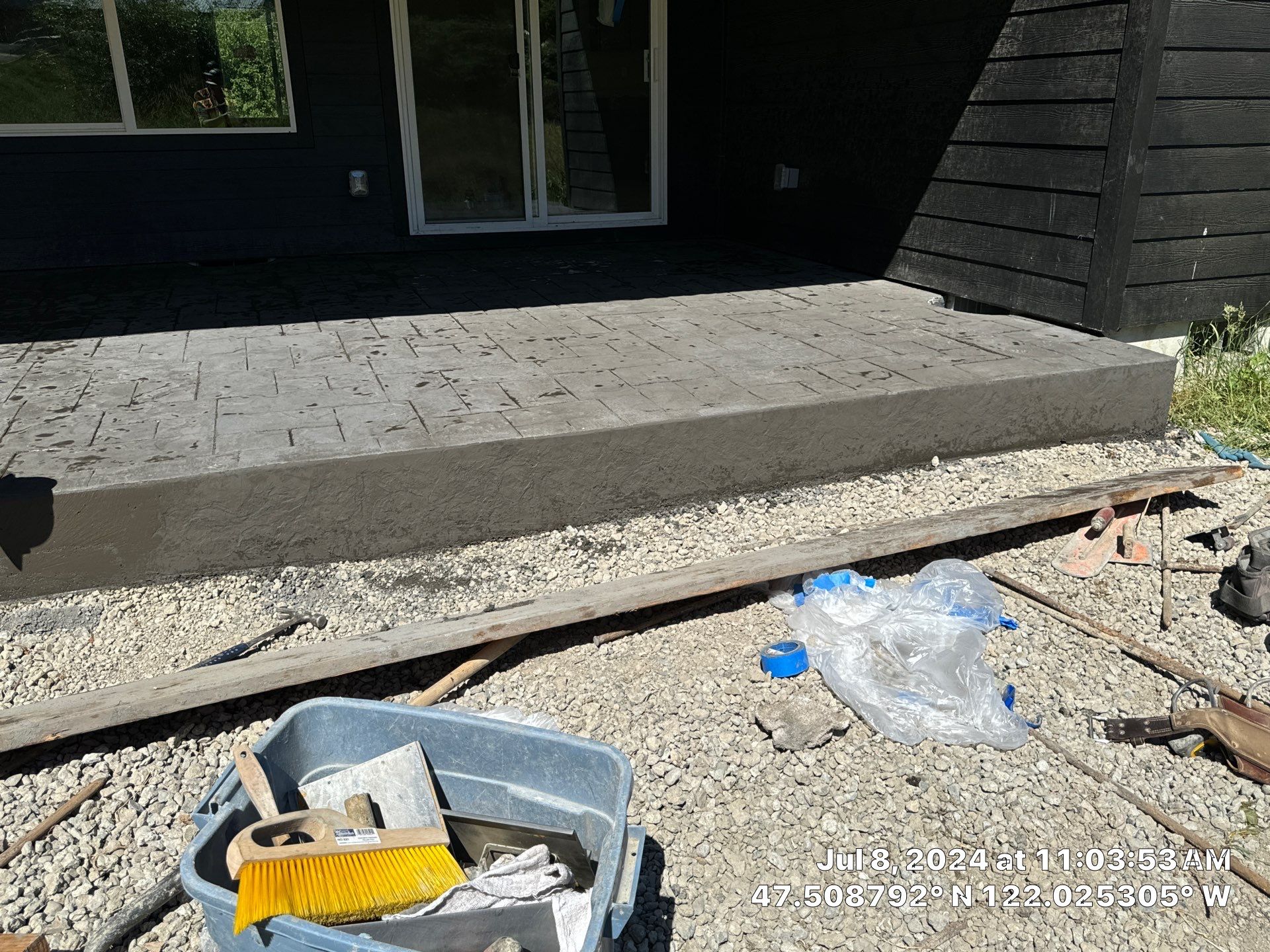 Lauren | Concrete Driveway, Back Patio & Asphalt Patch Repair  by Jireh Asphalt & Concrete Inc 