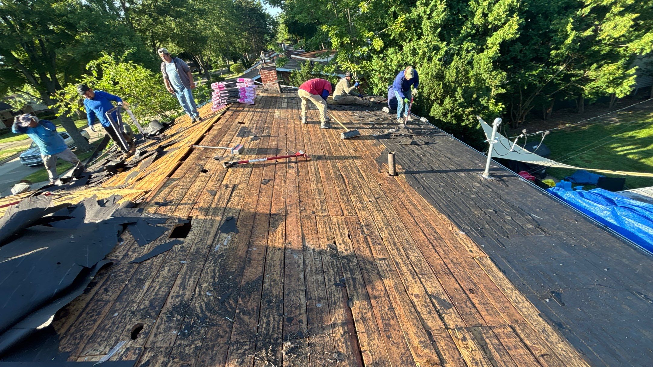Roof Replacement using Owens Corning Onyx Black by 180 Contractors
