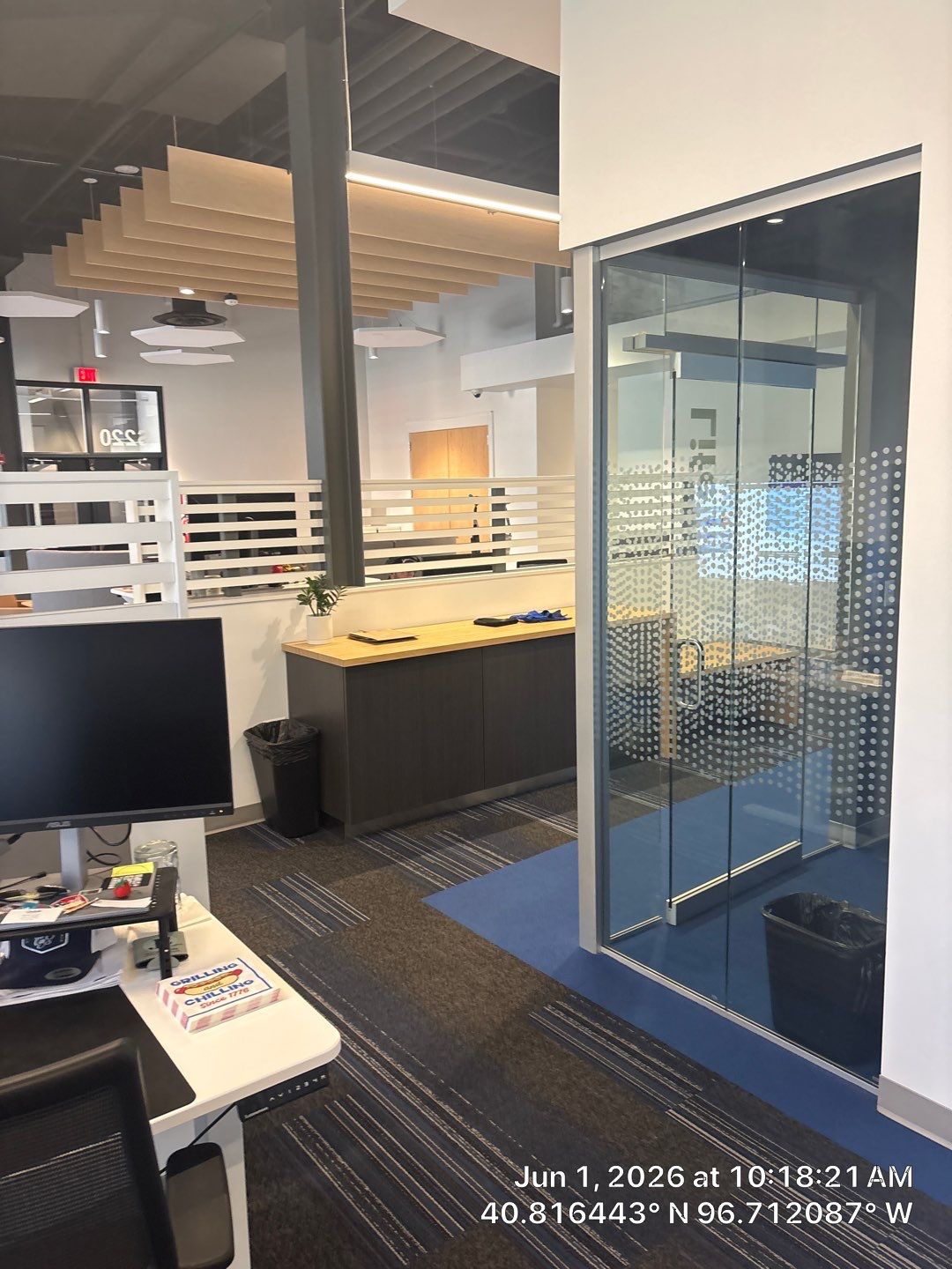 Modern Commercial Office Renovation with Glass Partitions in Lincoln by CompanyCam Sales Demo