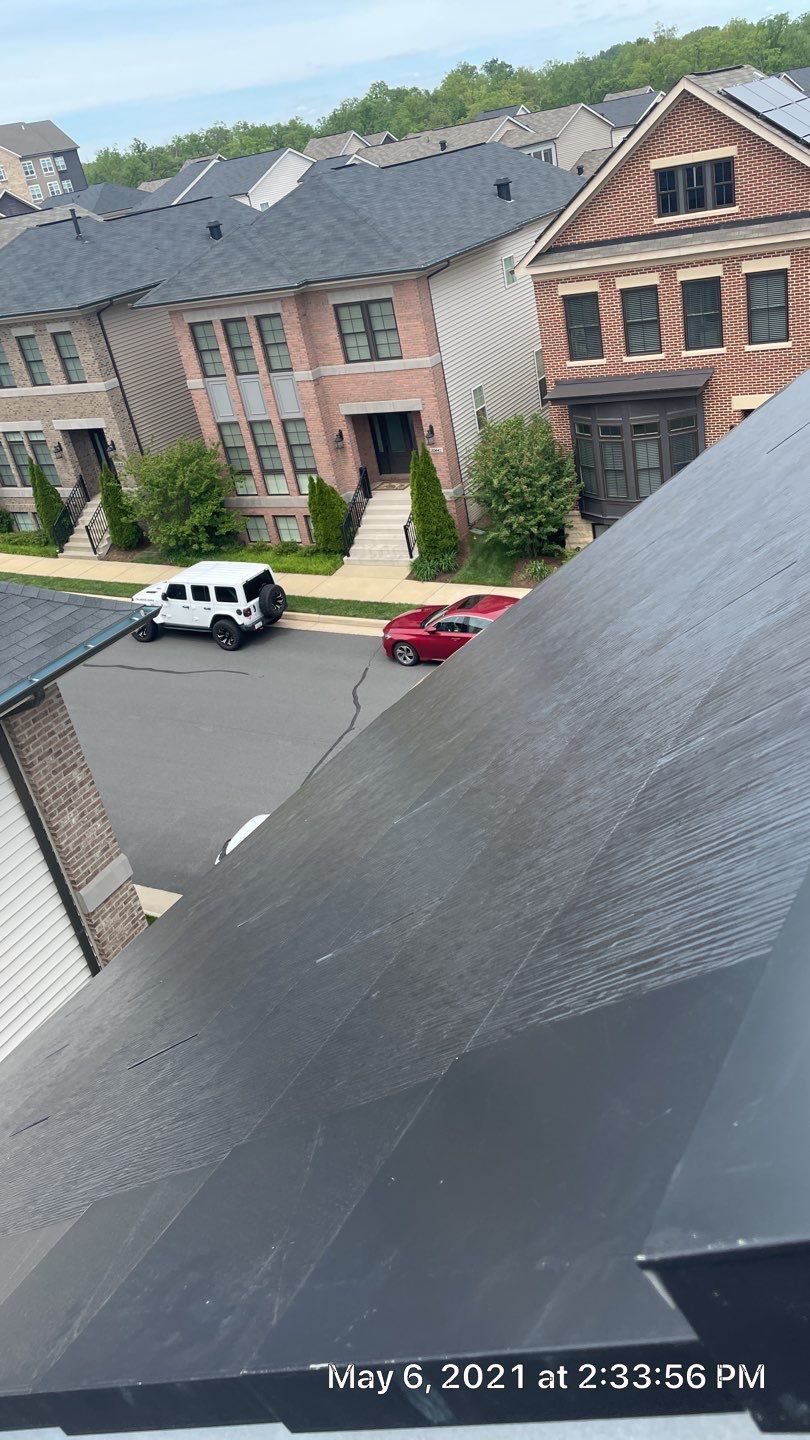 Tesla Solar Roof using Tesla Solar Roof V3 tiles by American Home Contractors