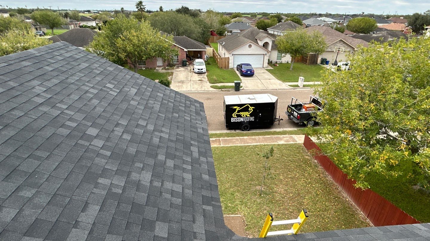 Harlingen Roof Project  by Bison Roofing  