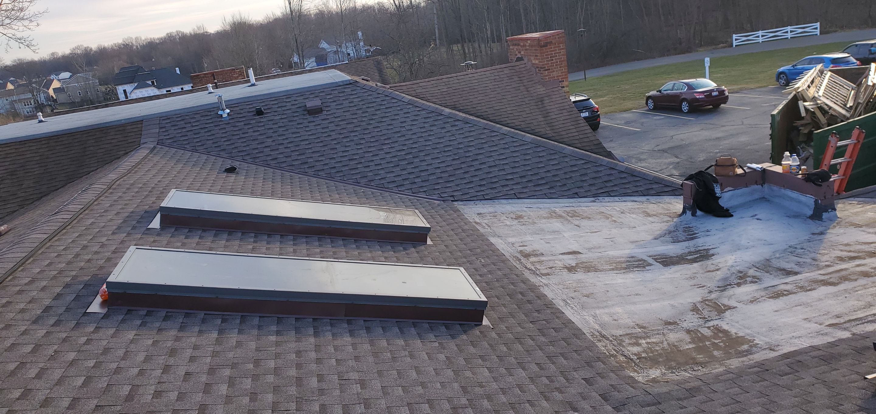 Skylight removal and install  by Absolute Roofing and Construction