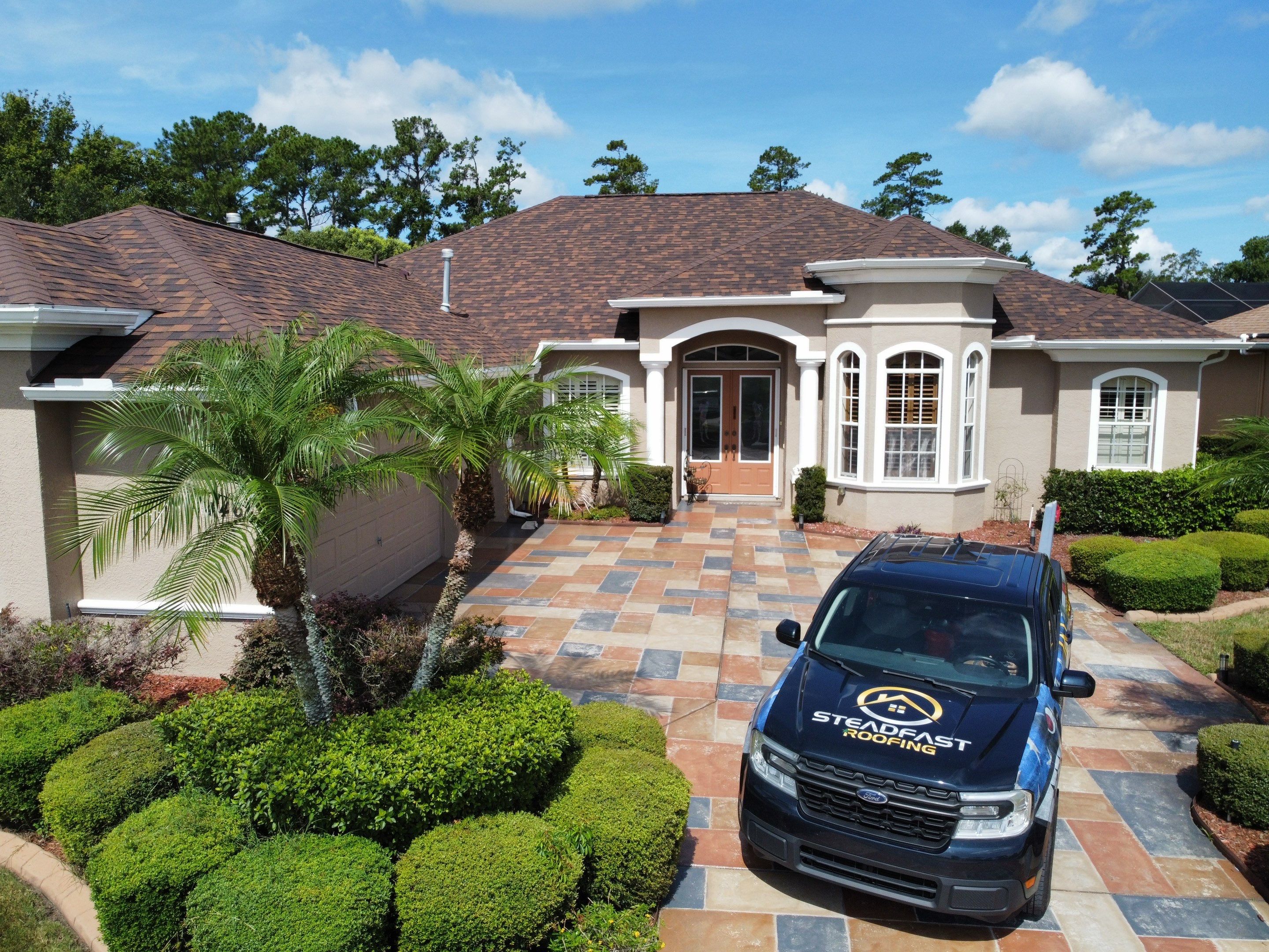 Roof Replacement in Brooksville, FL. by Steadfast Roofing