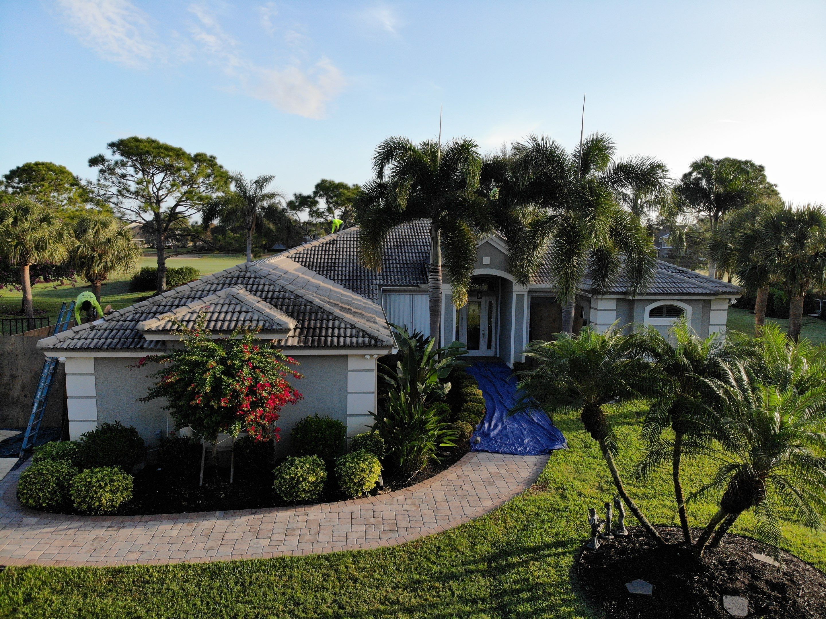 Residential Roofing with Brava Composite Slate by International Roofing