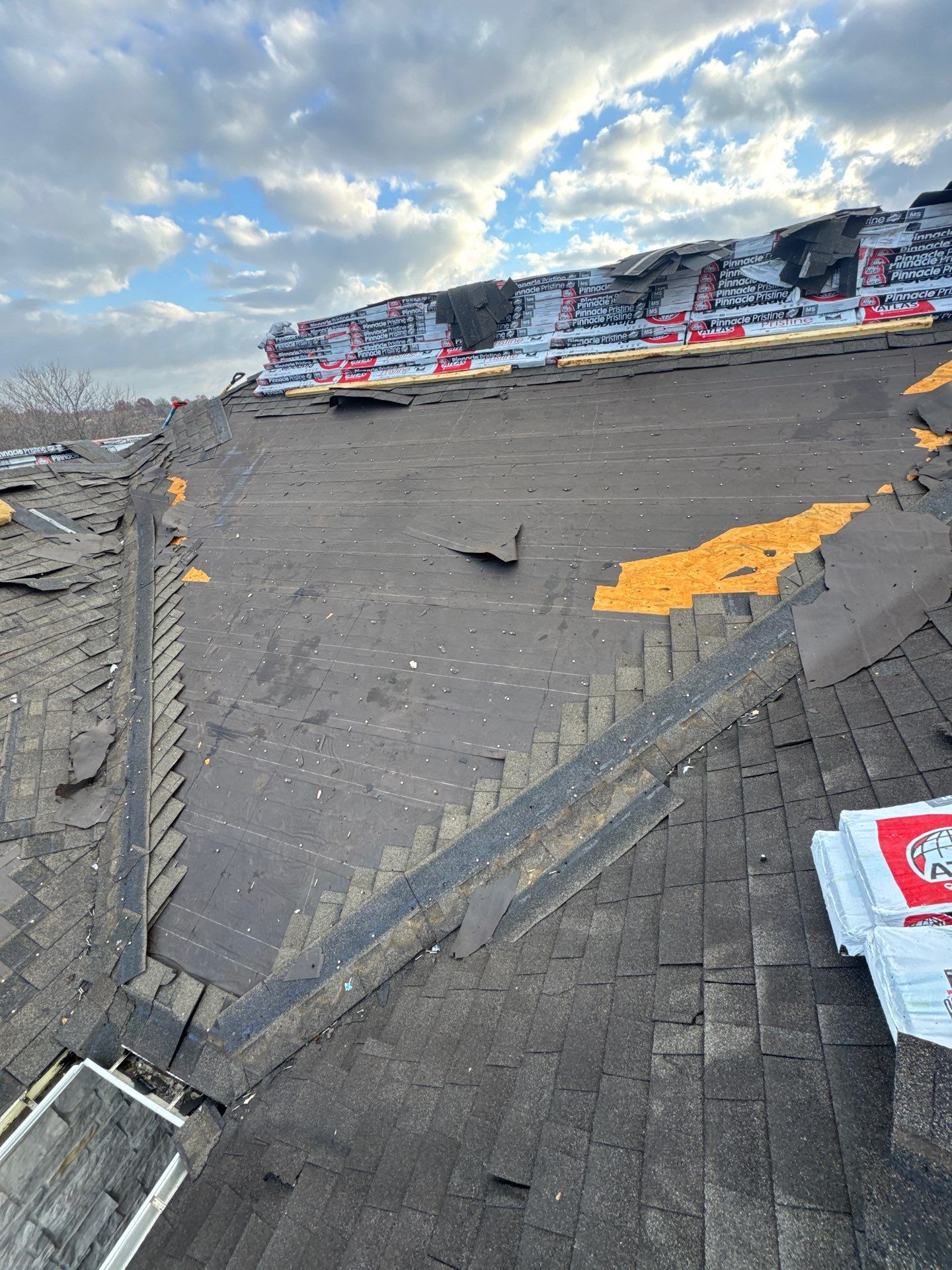 Residential Roofing Install - Atlas Pinnacle Pristine Shingles - Color Black Shadow  by Titan Commercial & Residential Roofing 