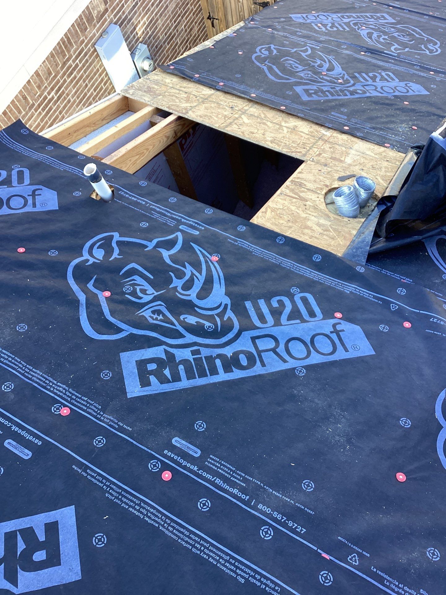 Residential Roofing Installation using Owen's Corning Duration (Lifetime) Shingles by Roof Repair Company