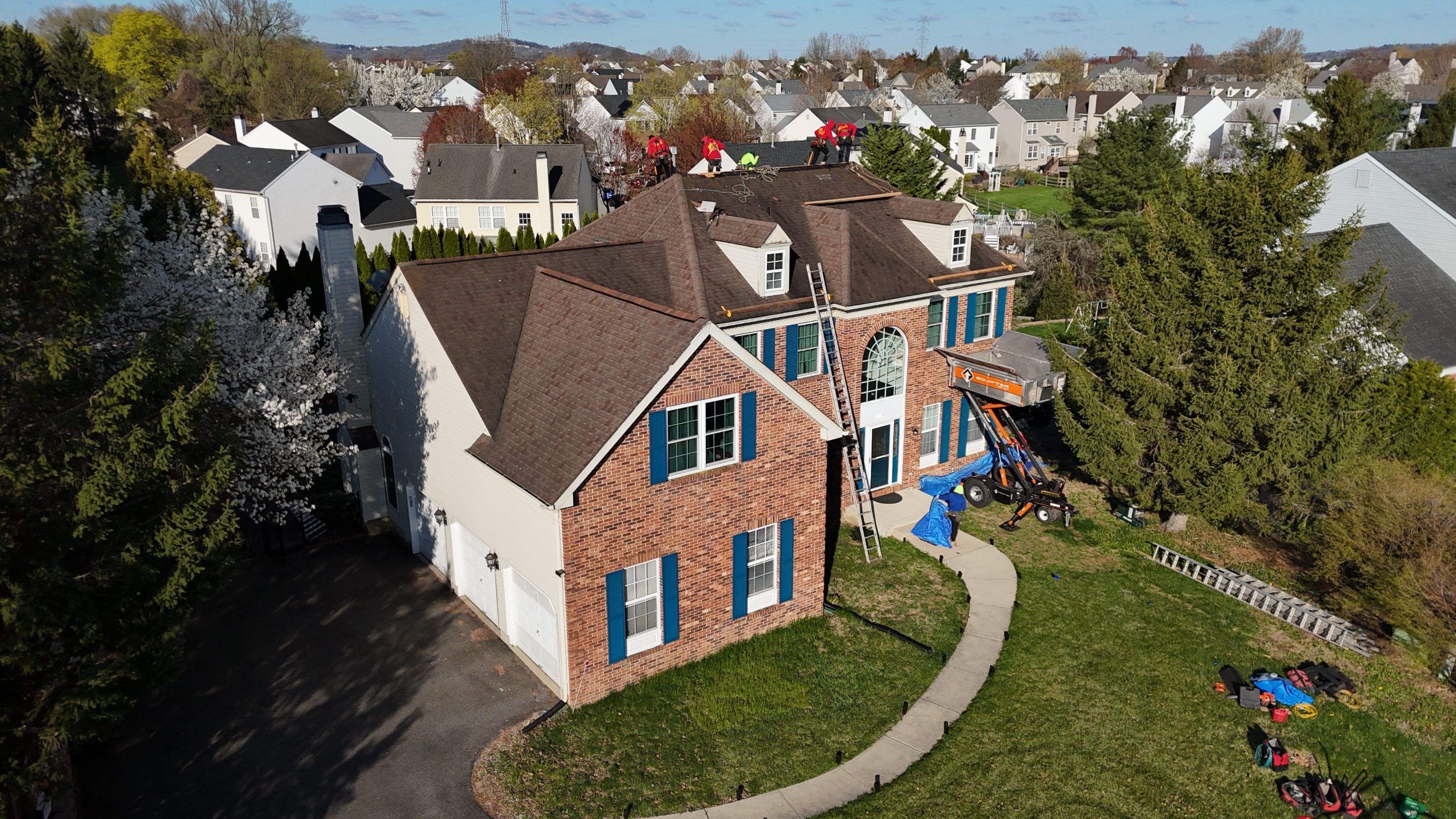 Roof Project in Stewartsville, NJ by All State Home Improvement Inc.