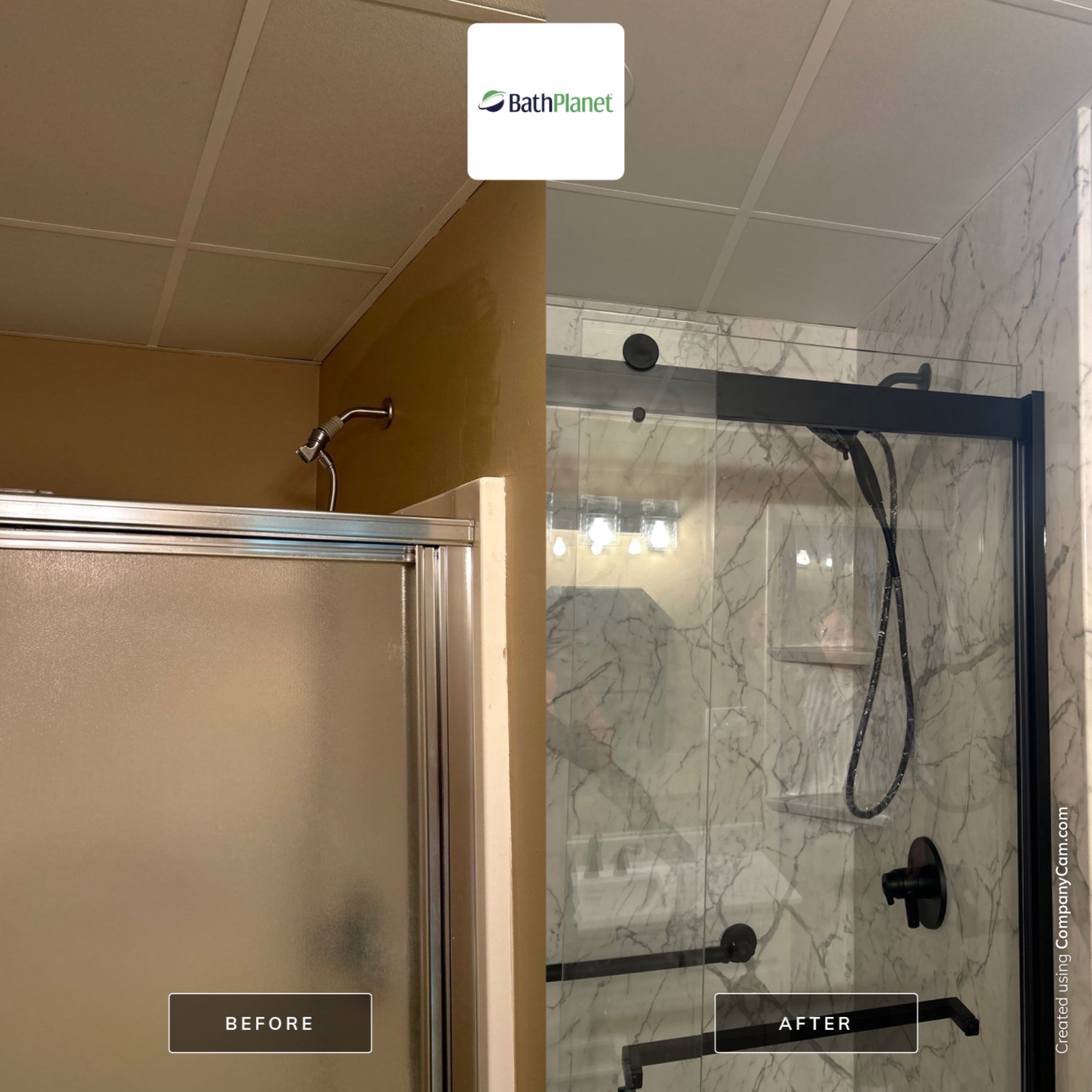 Shower Upgrade Remodel by BathPlanet SW Virginia