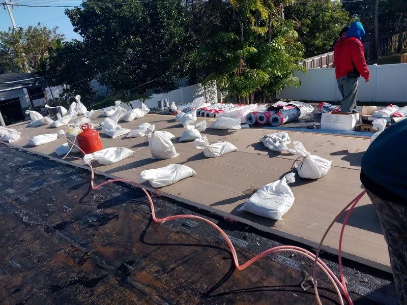 Residential Re-Roof using Polyglass Self-Adhered Flat Deck by First Due Roofing