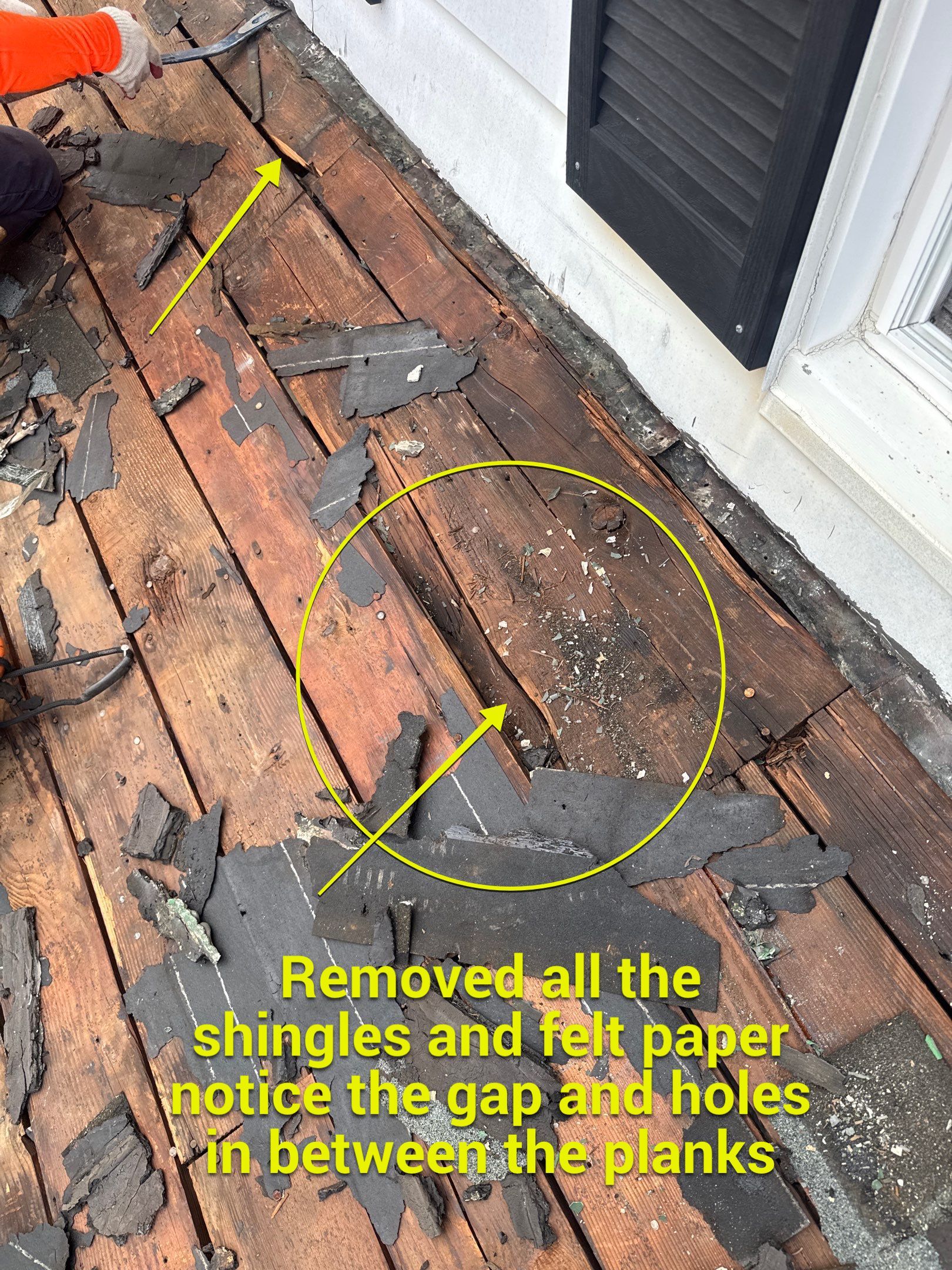Roof Replace Porch by Alpha Design Services