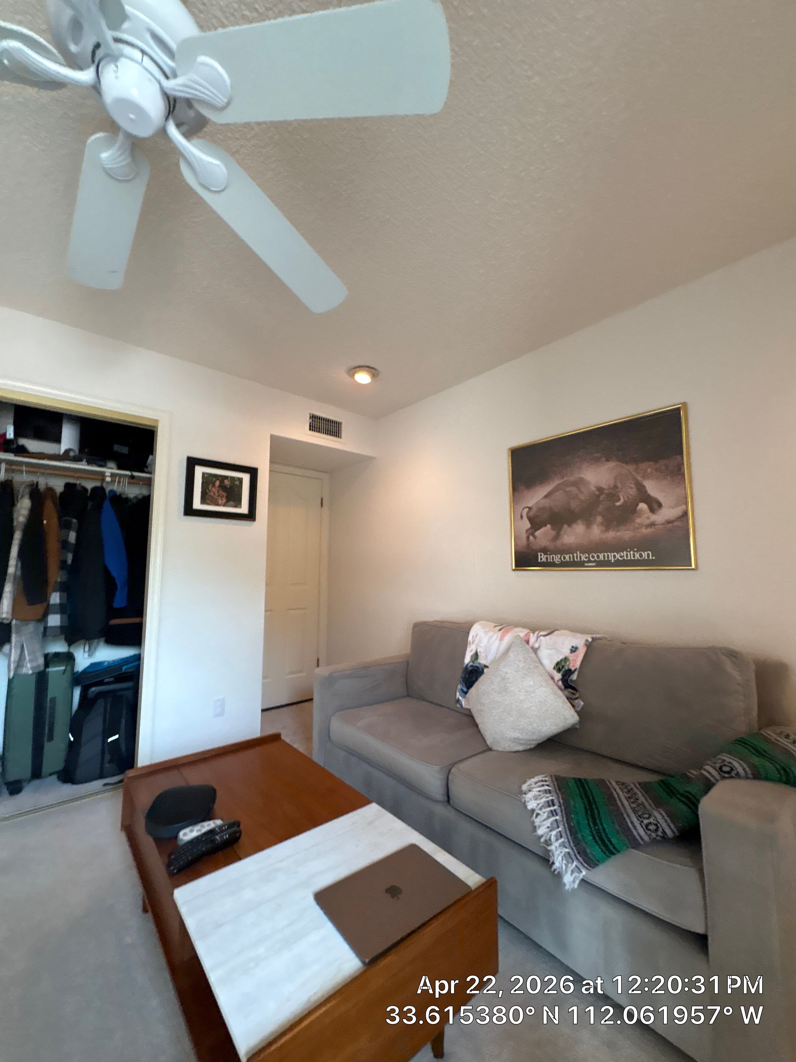 Custom Home Office Setup and Media Wall in Phoenix by CompanyCam Sales Demo
