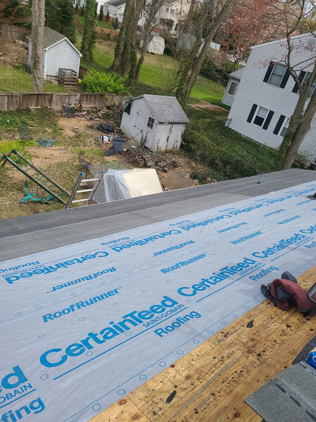 Falls Church Landmark Pro Roof in Max Def Pewter by RM Banning, Inc.