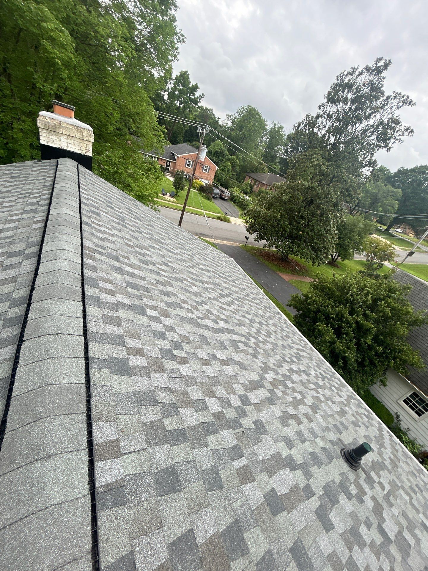 Alexandria: Residential Roof Replacement with GAF Timberline HDZ in Nantucket Morning by RM Banning, Inc.