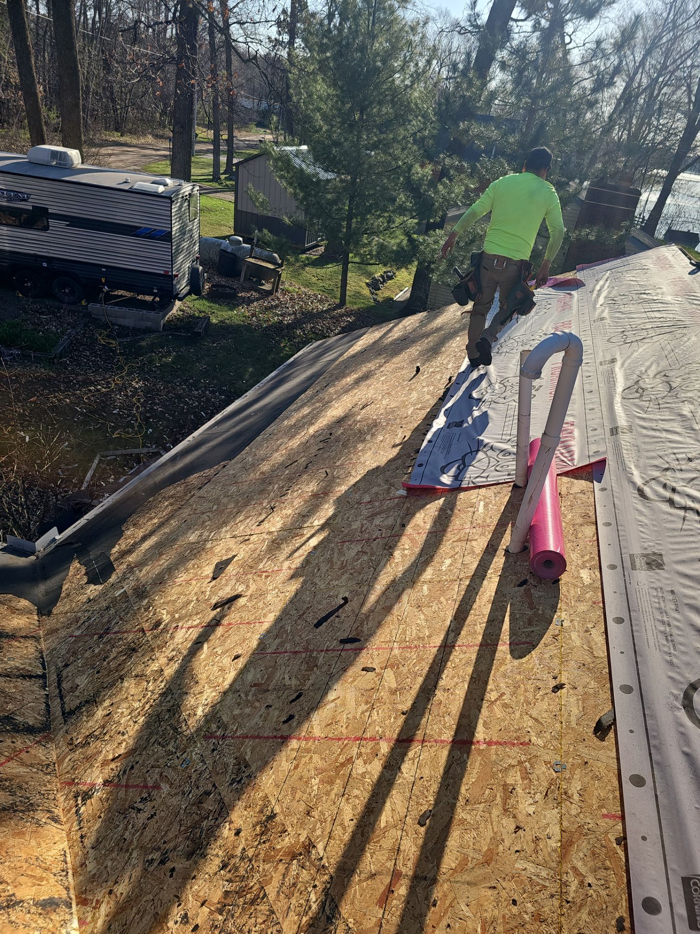 Project in Mora by CoMitted 365 Roofing & Exteriors 