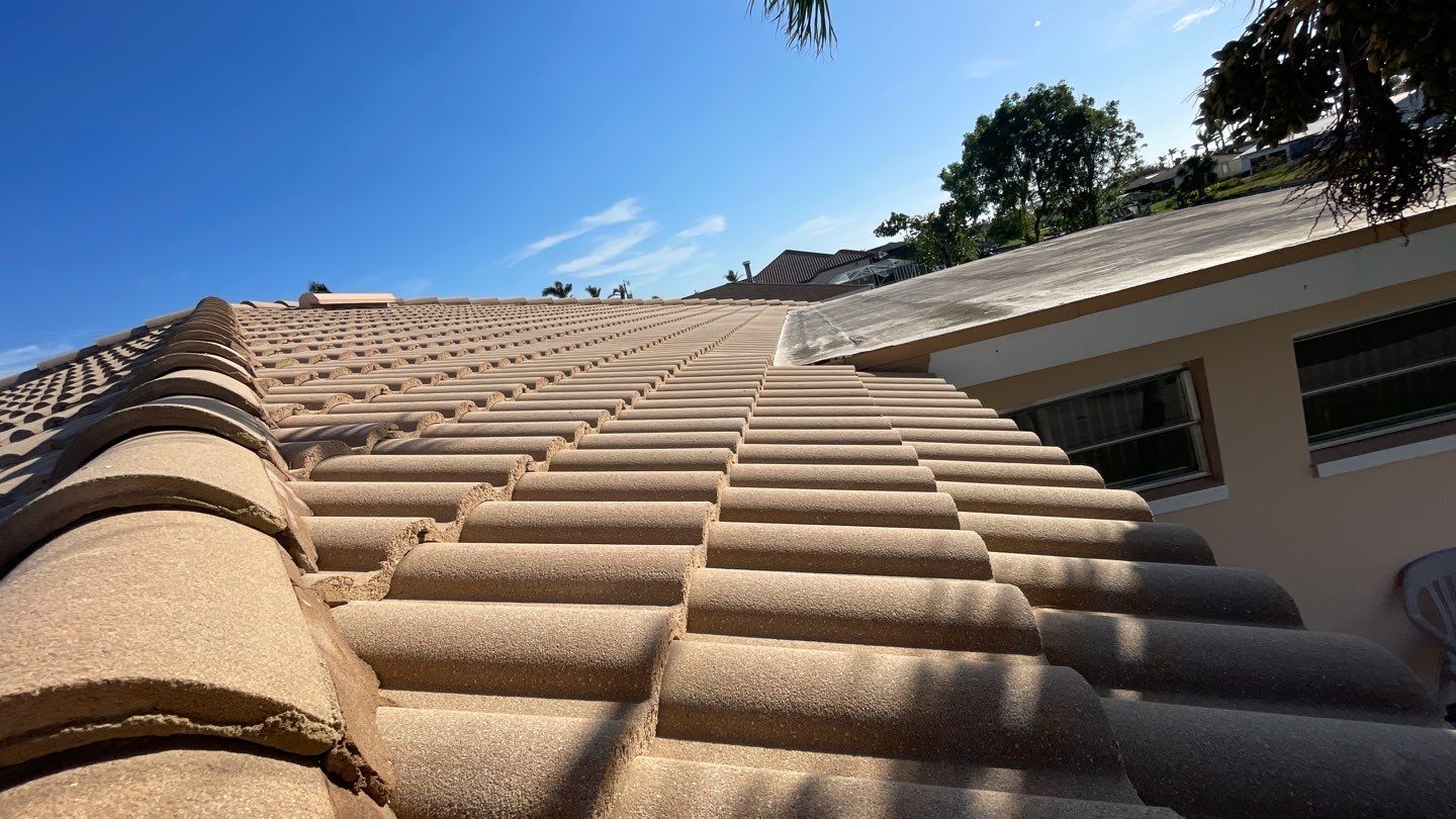 Residential Roofing Repair using Concrete Tile by Four Peaks Roofing