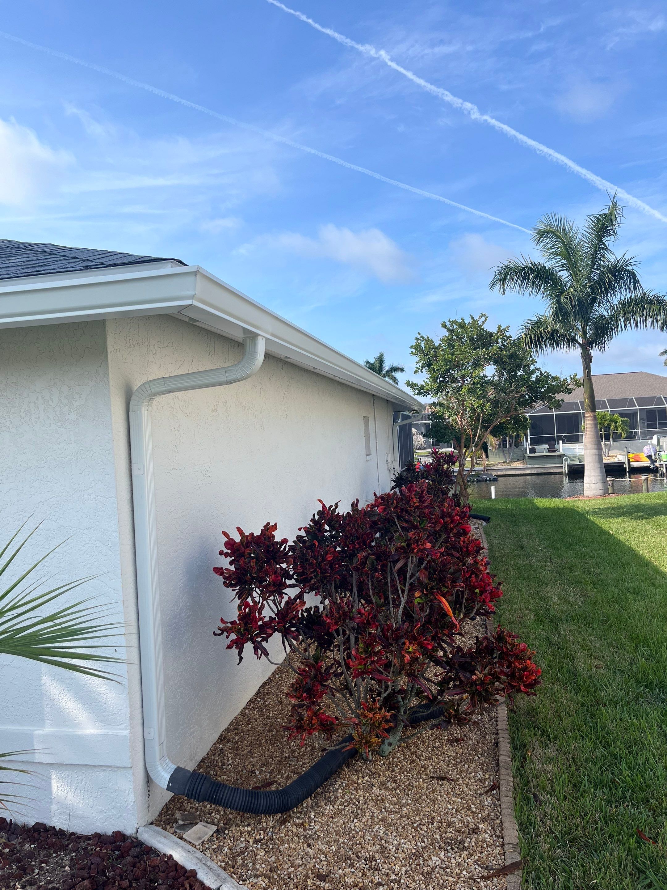 Soffit and Fascia Installation in Cape Coral FL by Gutter Professors