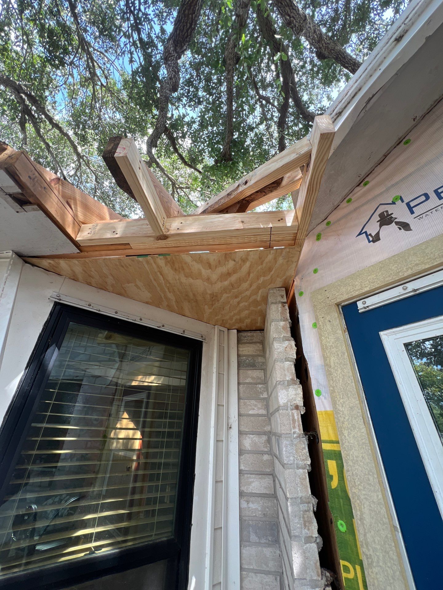 Rotting away under the Oaks by Bayfront Roofing and Construction