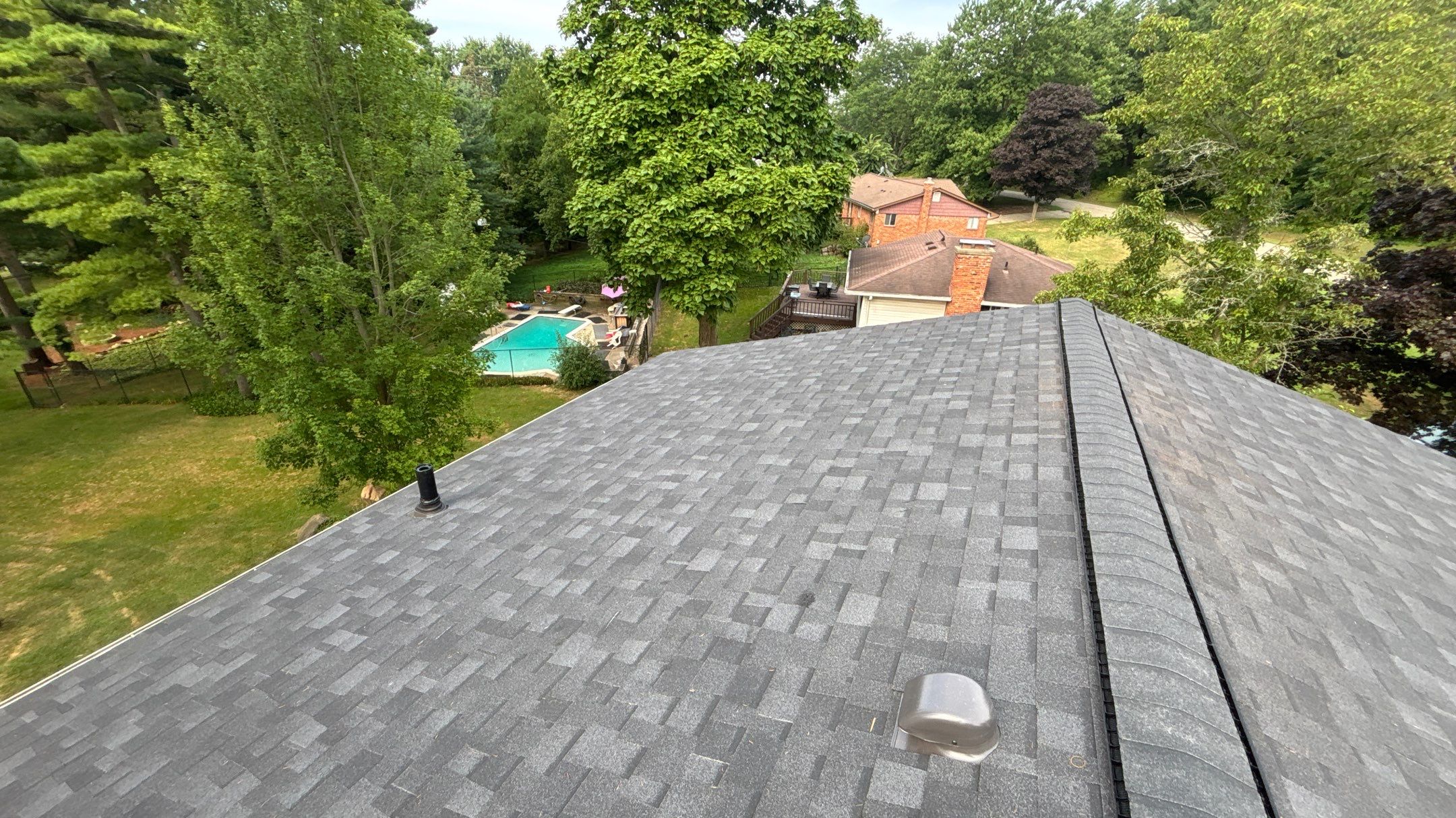 Roof Replacement using Owens Corning Onyx Black by 180 Contractors