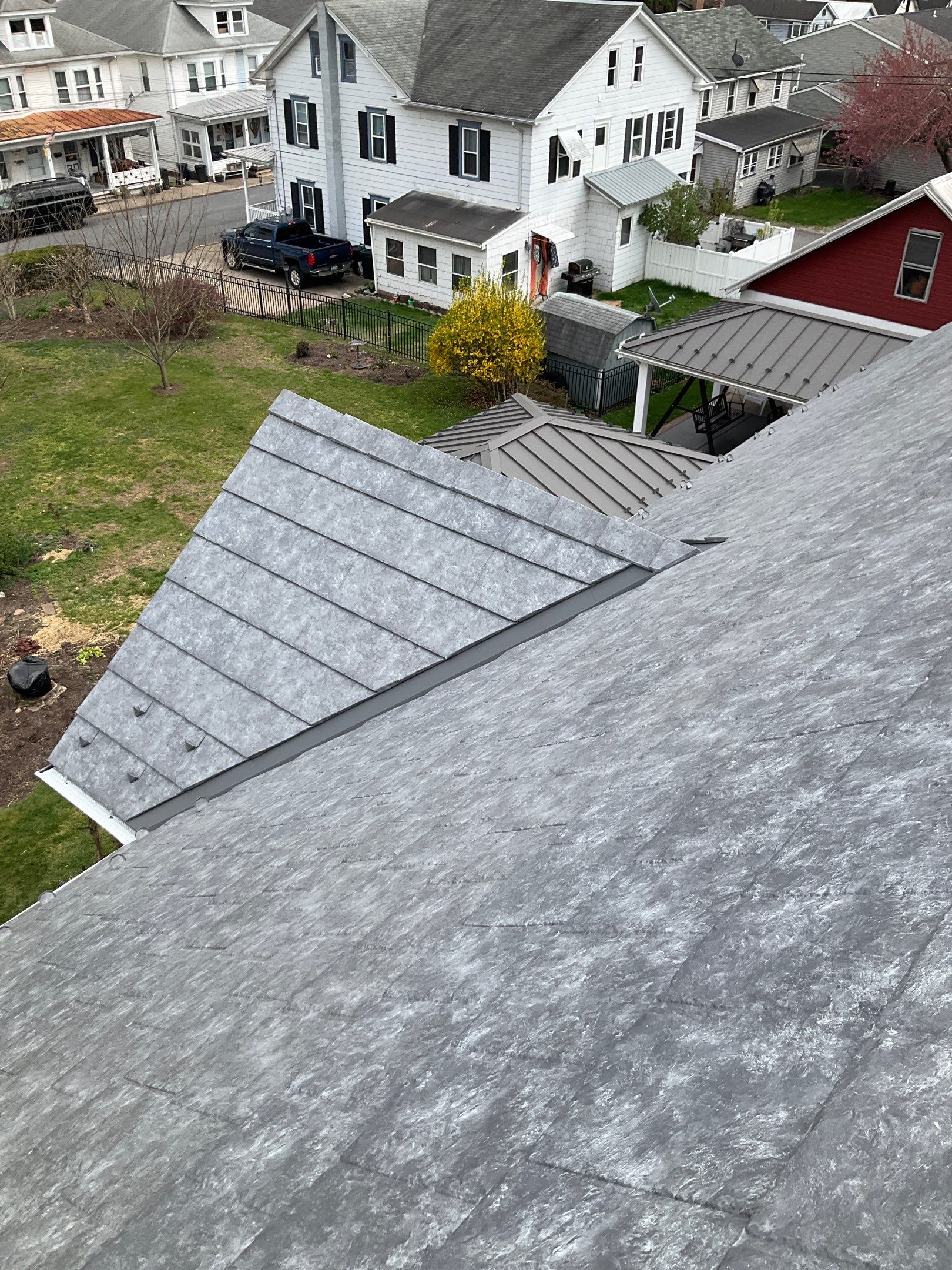 ProVia Metal Slate Roof by Esh Builders