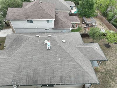 Hail Damage Roof Inspection using Roof and Drone Inspection