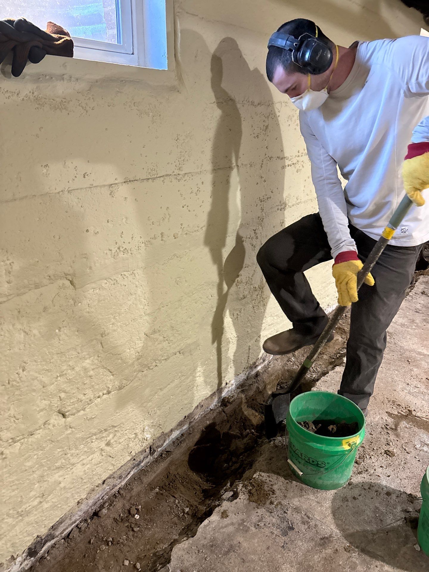 Ending Garik's Groundwater Issues For Good-And-All! by Waterproofing Northeast