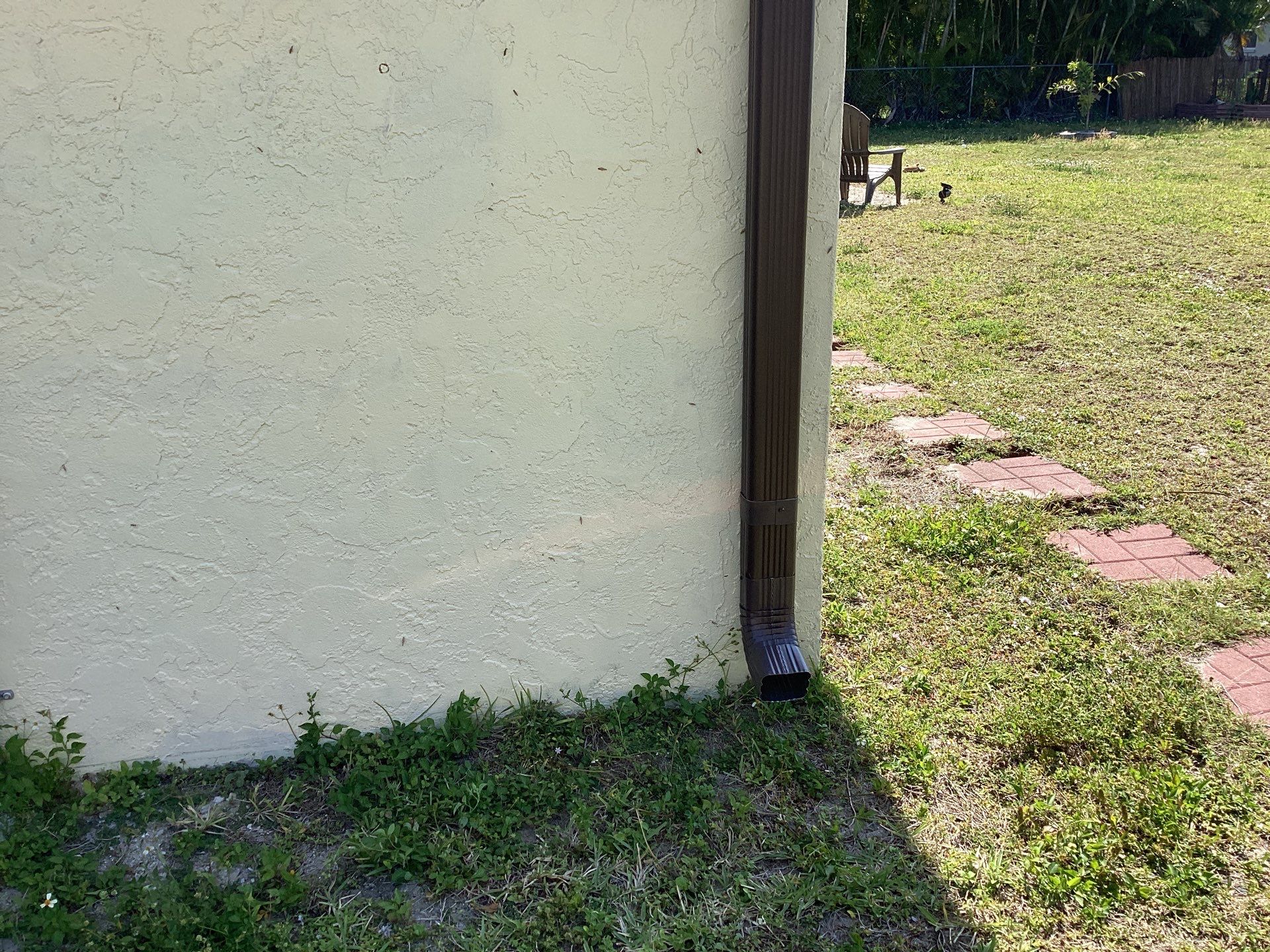 Musket Brown Seamless Gutters using 6 Inch Seamless Gutters in Cape Coral FL by Gutter Professors