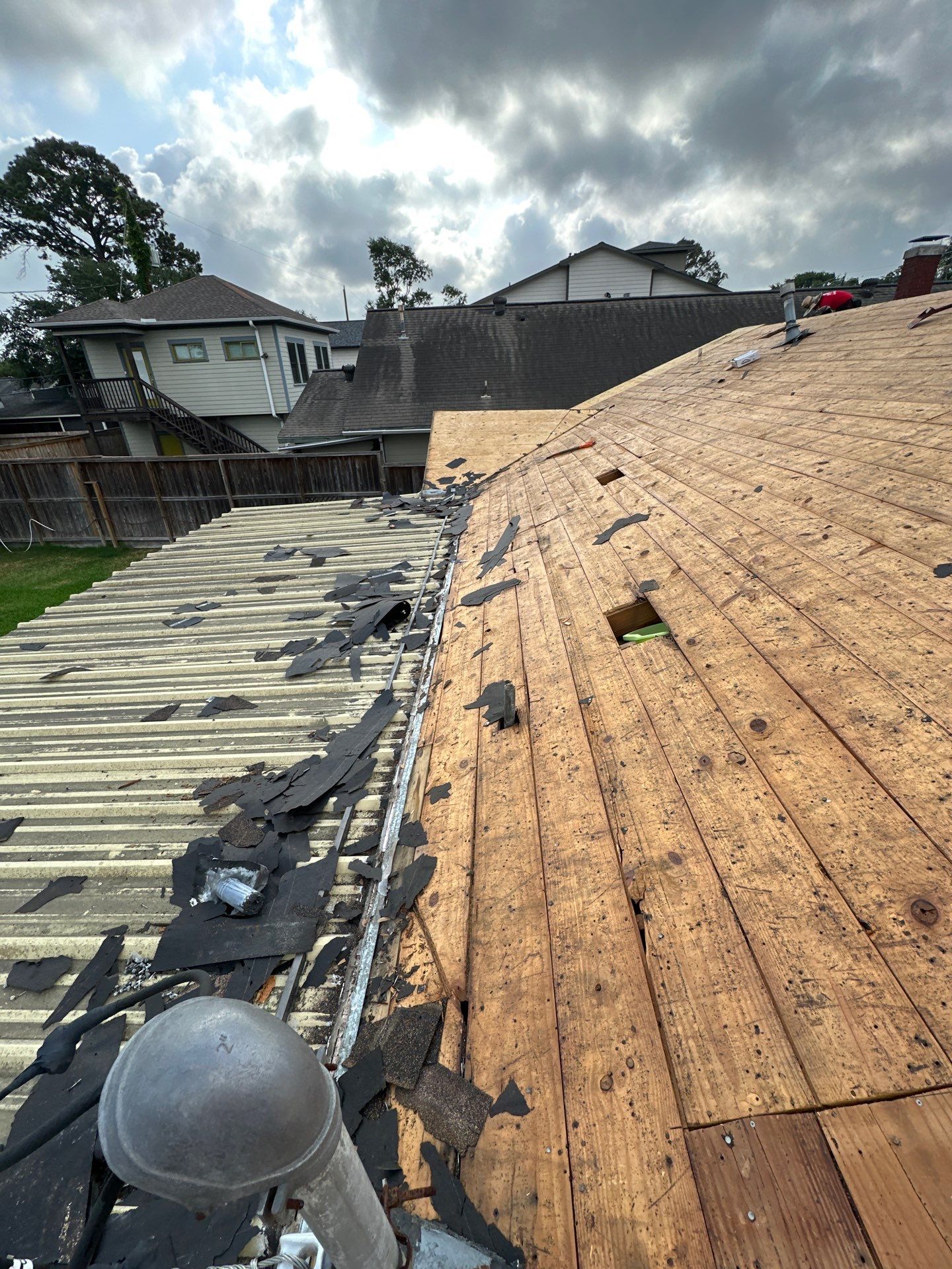 Project in Houston by Motion Roofing