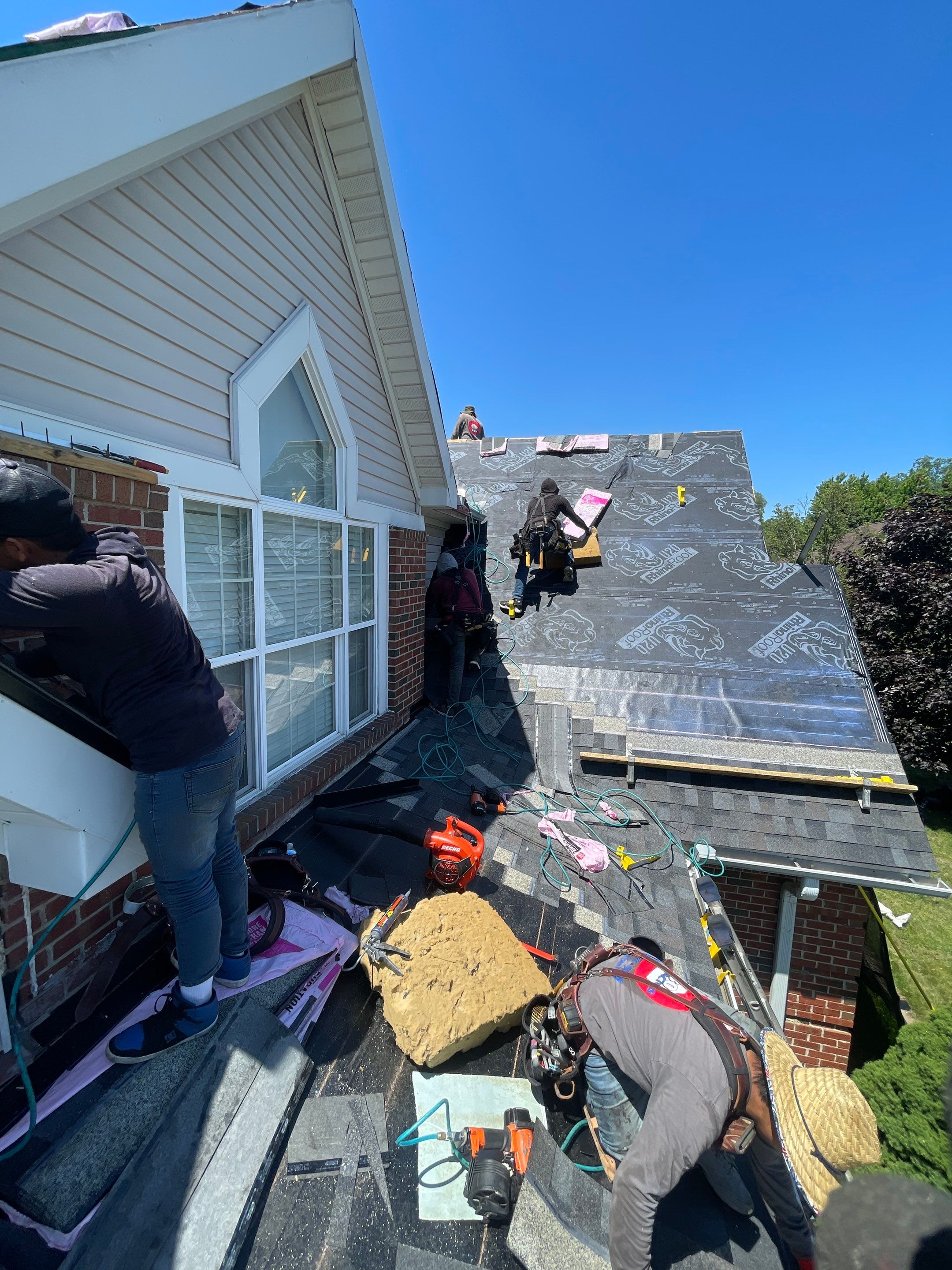 Roof Replacement using Owens Corning Duration by 180 Contractors