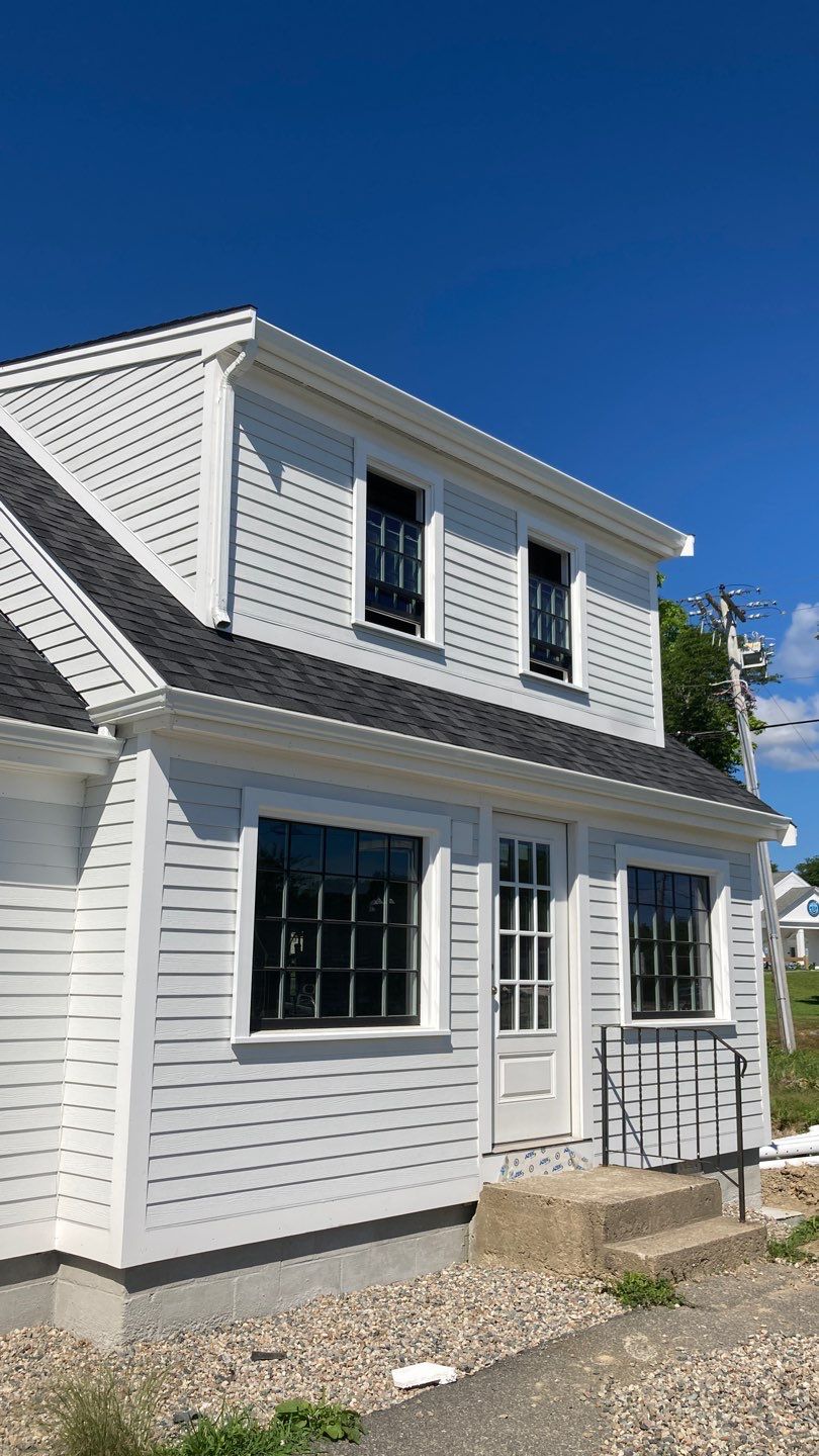 Sandwich, MA Gutter Installation using 5" K-Style Aluminum Gutter by Gutter Pro Enterprises