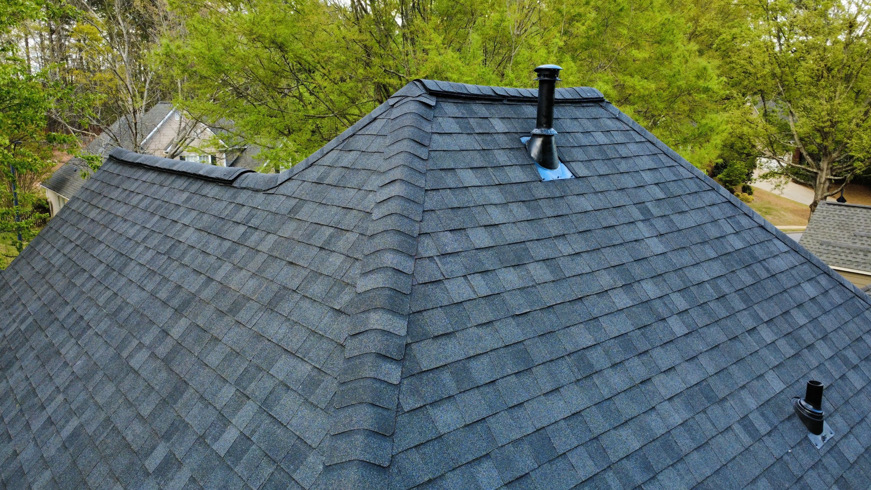 Canton, GA Roof Replacement CertainTeed Landmark Charcoal Black by Reset Roofing